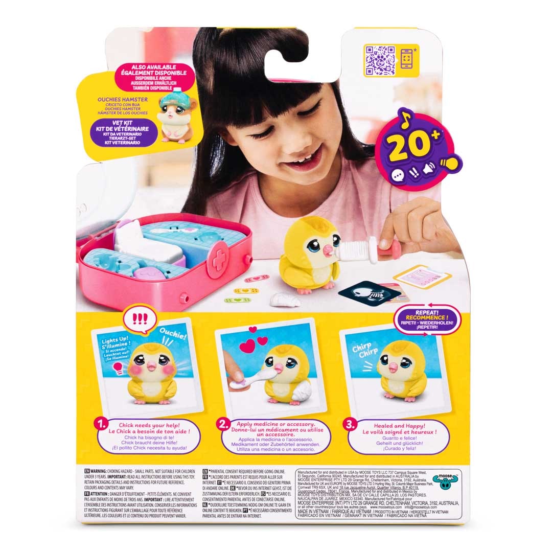 Moose Spielwelt »Little Live Pets: Ouchies S2 Mini: Chirpy (Chick)« Mit über 50 Geräuschen und Reaktionen