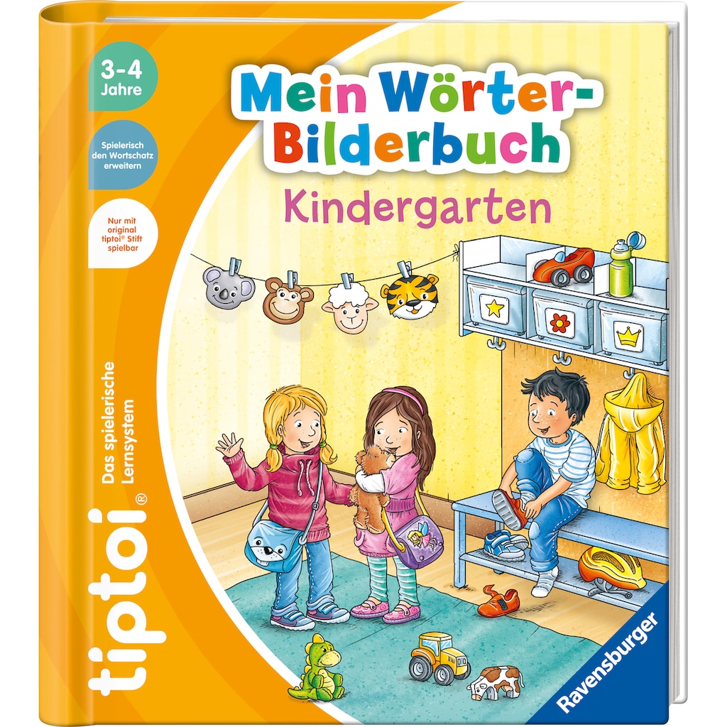 Ravensburger Spiel »tiptoi® Starter-Set: Stift und Wörter-Bilderbuch Kindergarten«