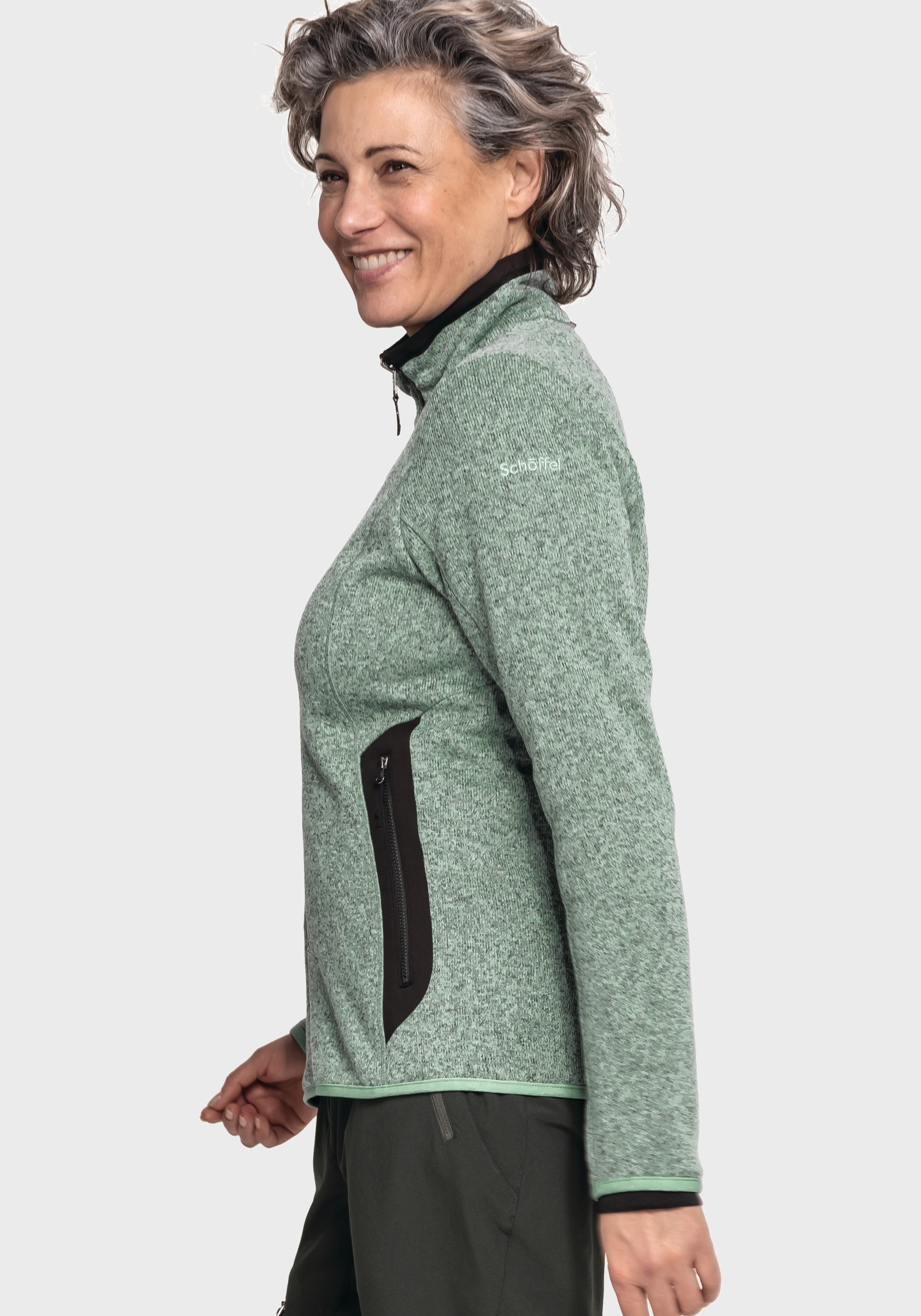 Schöffel Fleecejacke »Hiking CIRC Fleece Jk Style Yew WMS«, ohne Kapuze