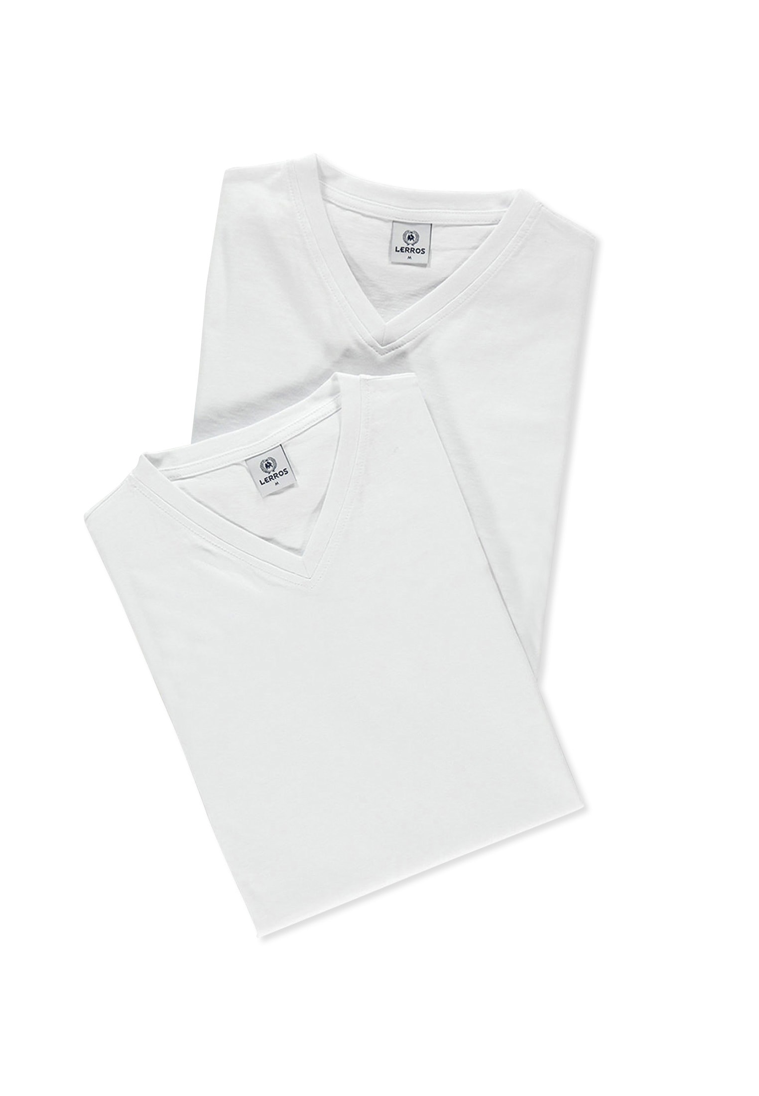 LERROS T-Shirt »LERROS Doppelpack T-Shirt, V-Neck in Premium Baumwollqualität«