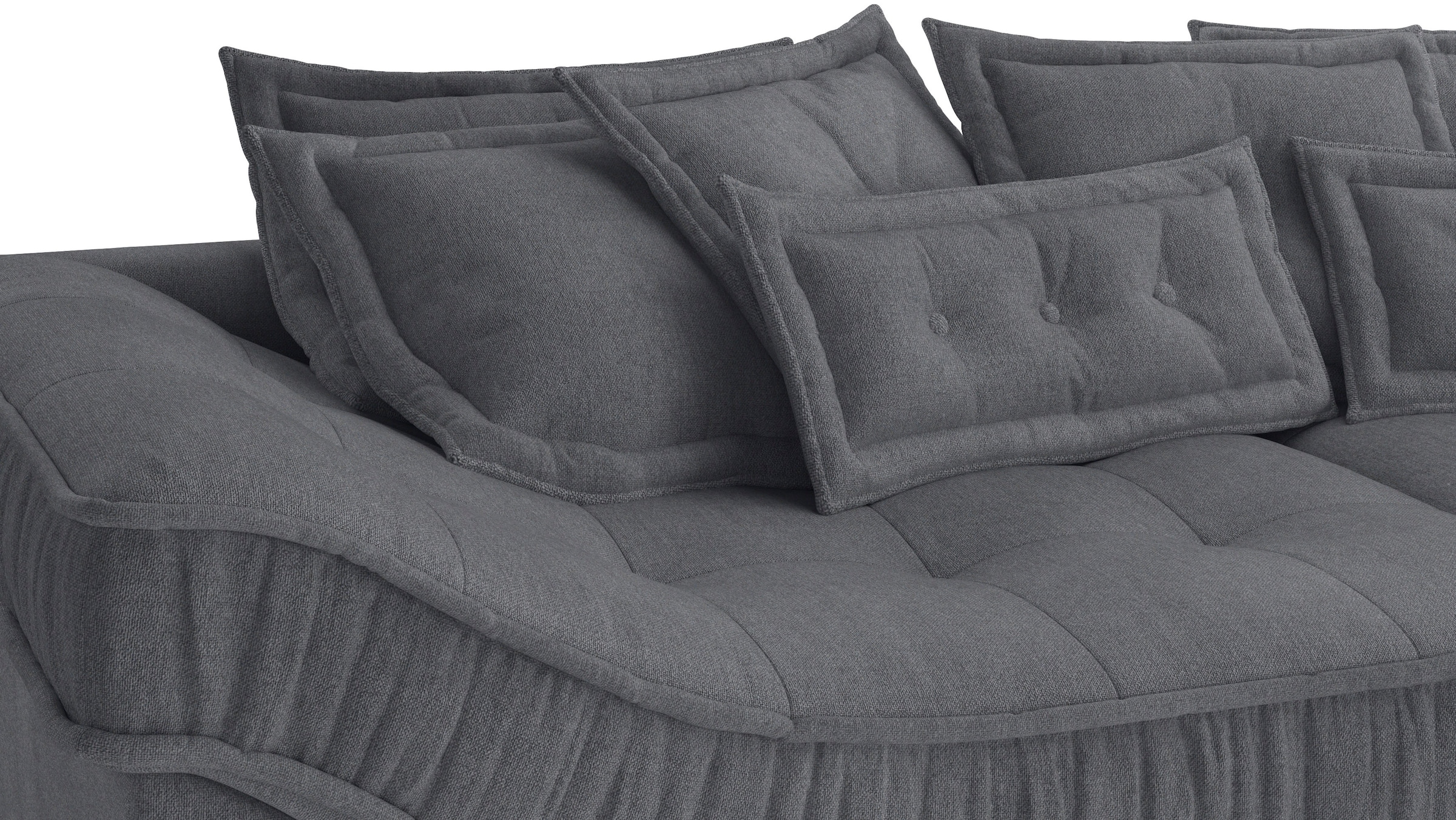 Mr. Couch Ecksofa »Diwan II DuraFlex L-Form«, DuraFlex-Kaltschaumpolsterung, bis 140 kg, 4 Bezugsqualitäten