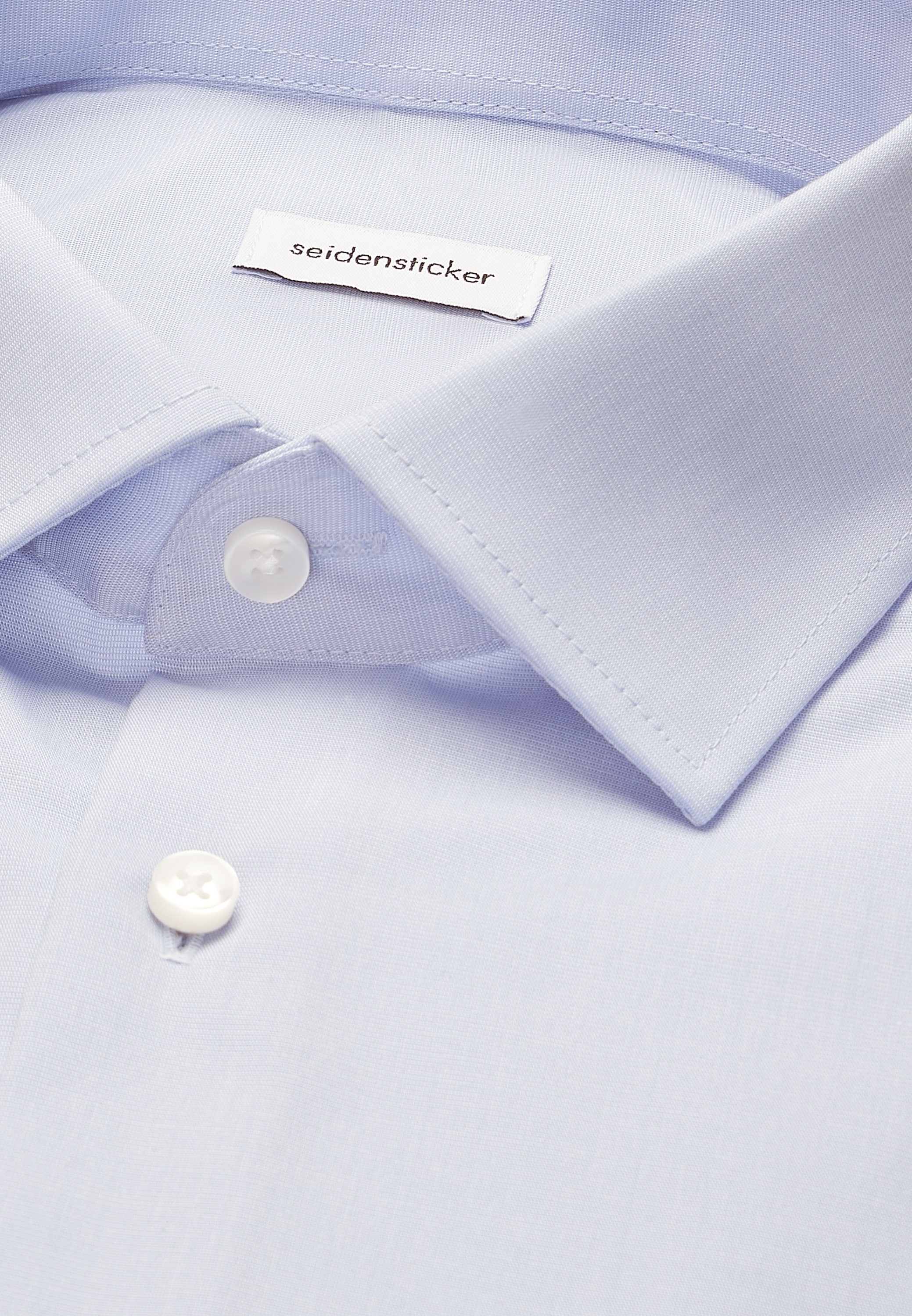 seidensticker Businesshemd »Schwarze Rose« Shaped 1/1 Kentkragen Uni