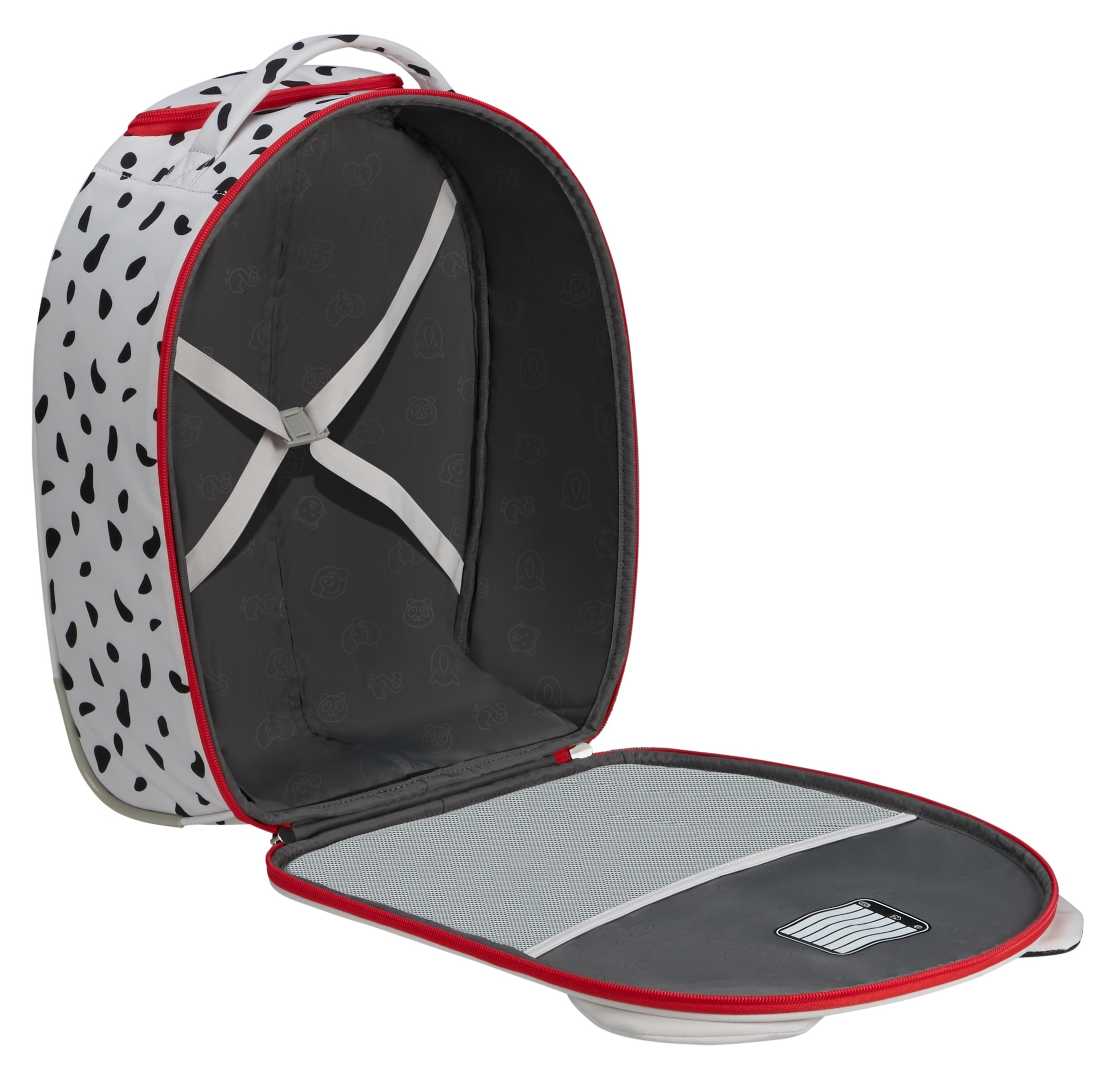 Samsonite Kinderkoffer »HAPPY SAMMIES DISNEY Dalmatian Patch«, 2 Rollen, Kindergepäck Kindertrolley Reisegepäck