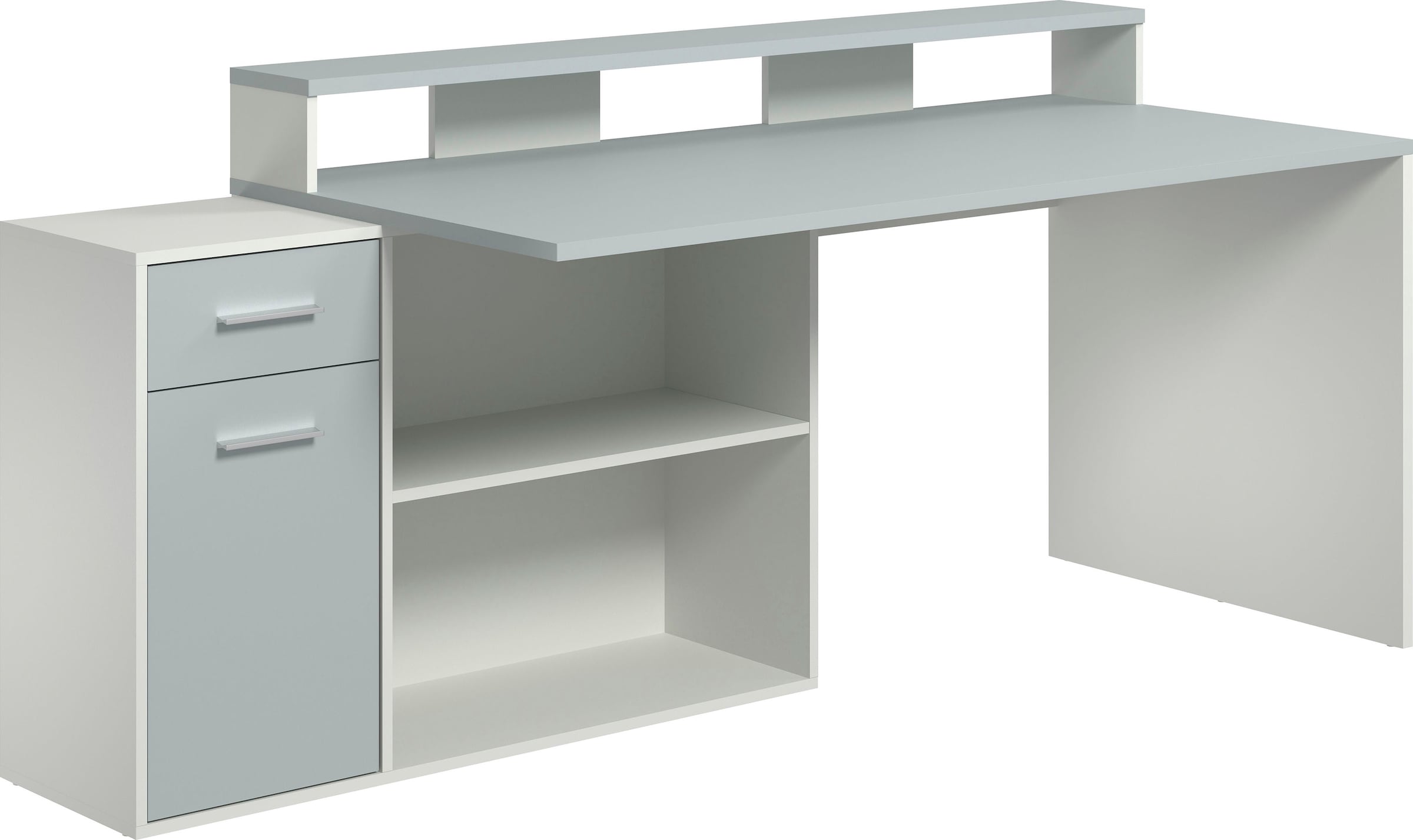 INOSIGN Schreibtisch »Chester«, (2 St.), Gamingtisch mit Lowboard - Arbeitstisch Maße (B/T/H) 160/115/92 cm