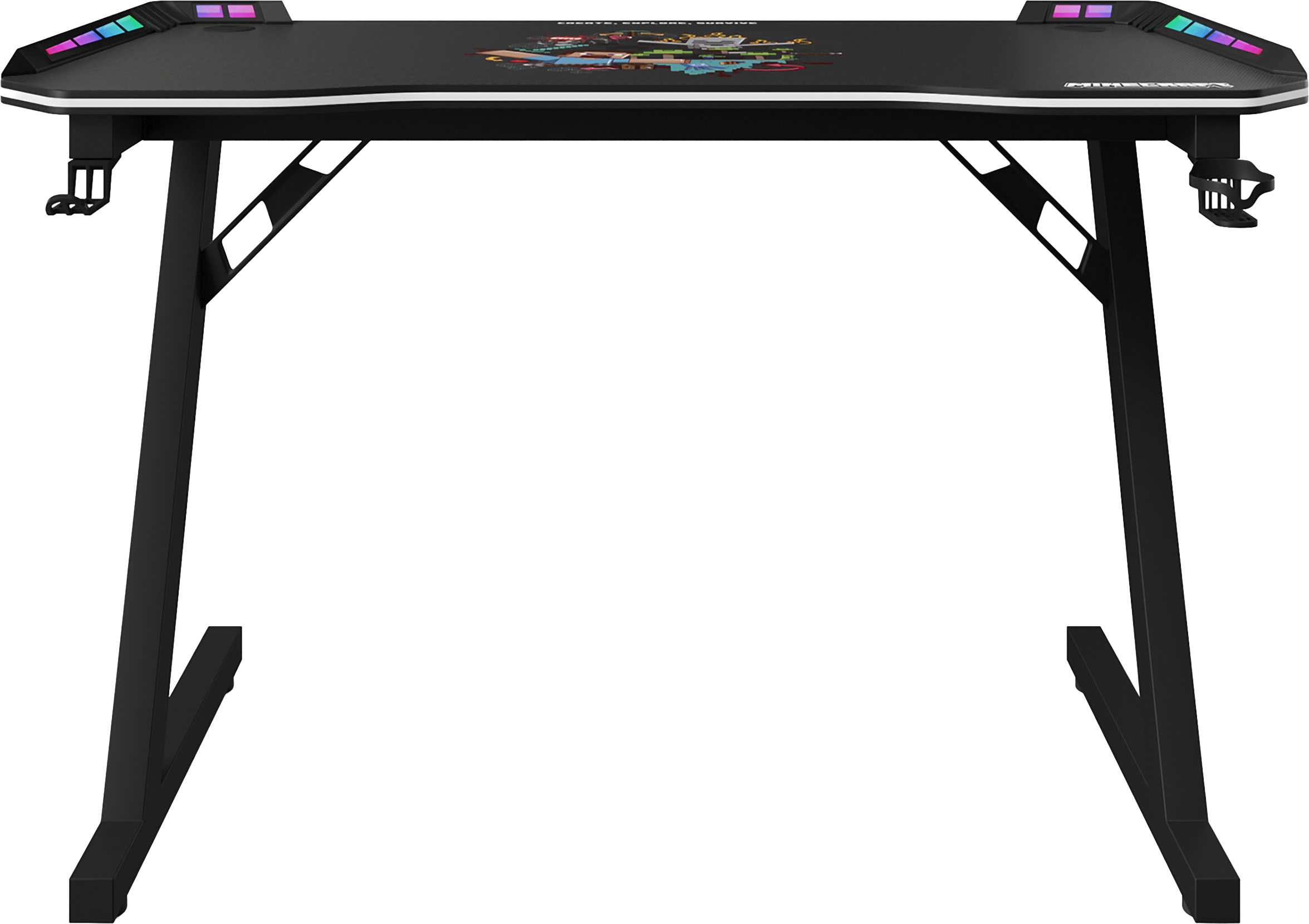 Phoenix Gamingtisch inkl RGB LED Beleuchtung