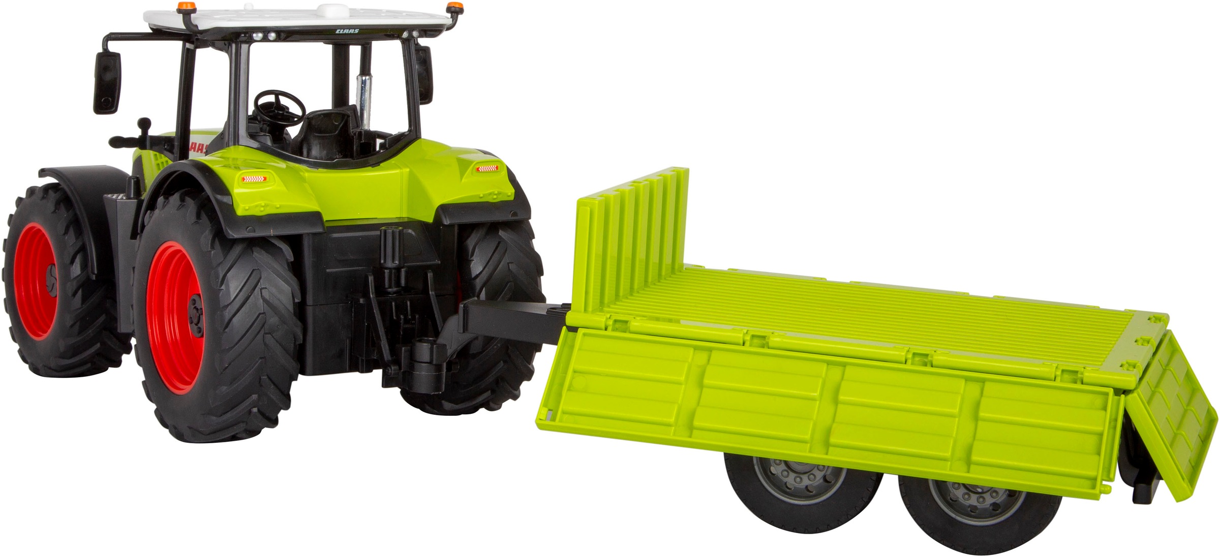 Jamara RC-Traktor »Claas Arion 660 mit Kippanhänger 1:24 2,4GHz«, mit LED Licht