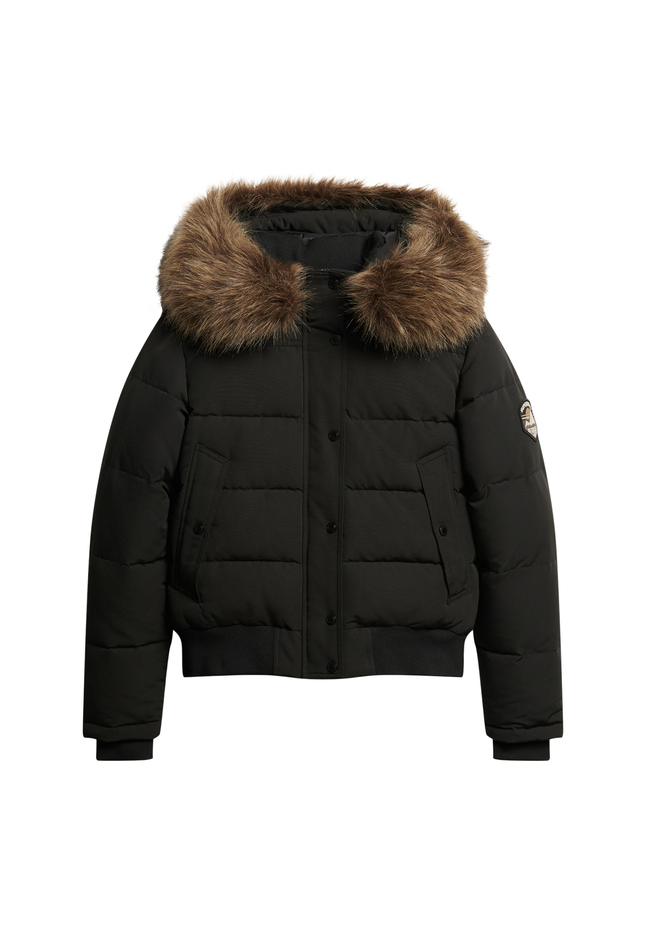 Superdry Steppjacke »EVEREST HOODED BOMBER JKT«, mit Kapuze