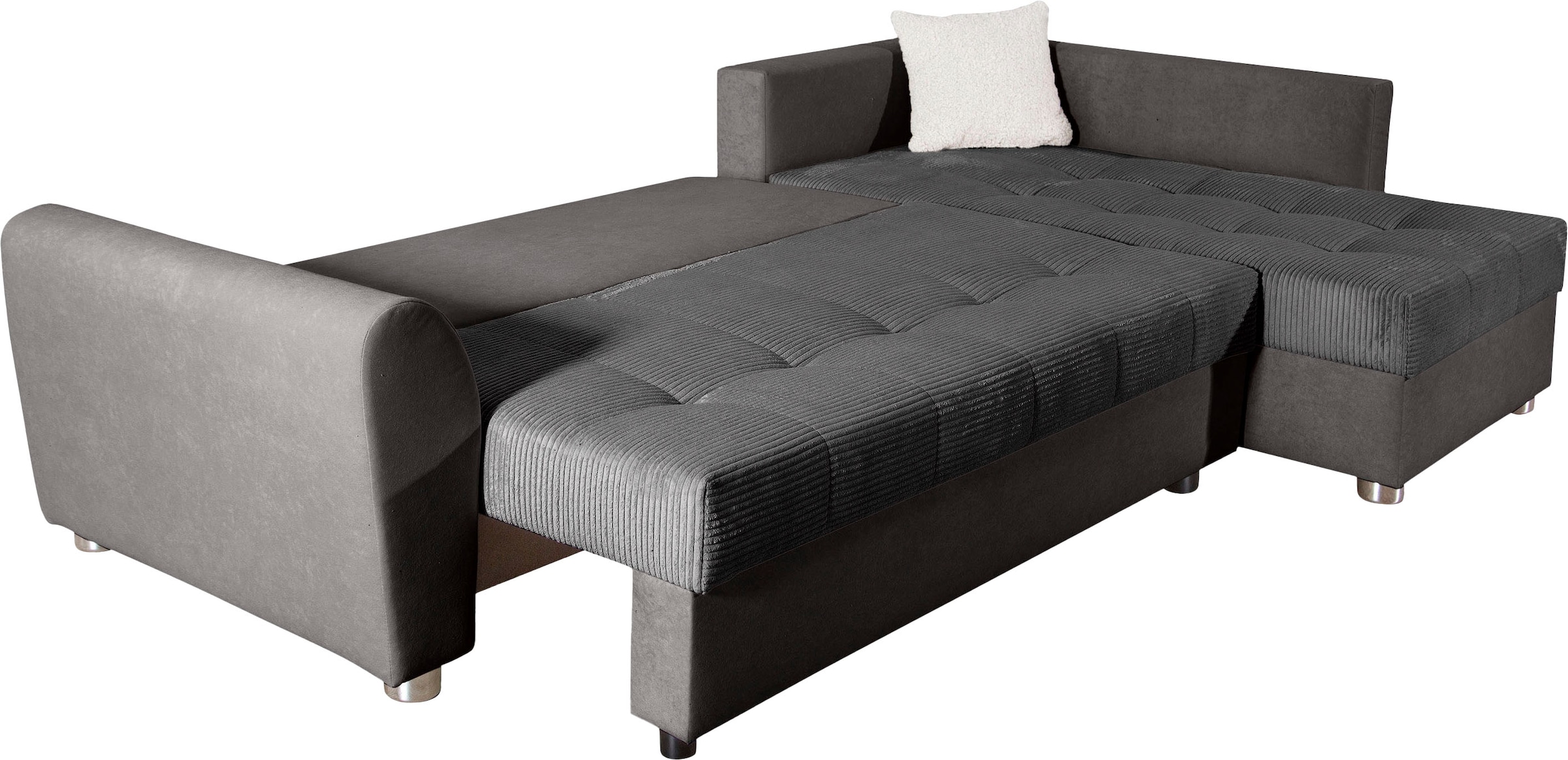 COLLECTION AB Ecksofa »JANA XL-Sofa L-Form«, inkl. Bettfunktion, Bettkasten und Bonnelfederkern