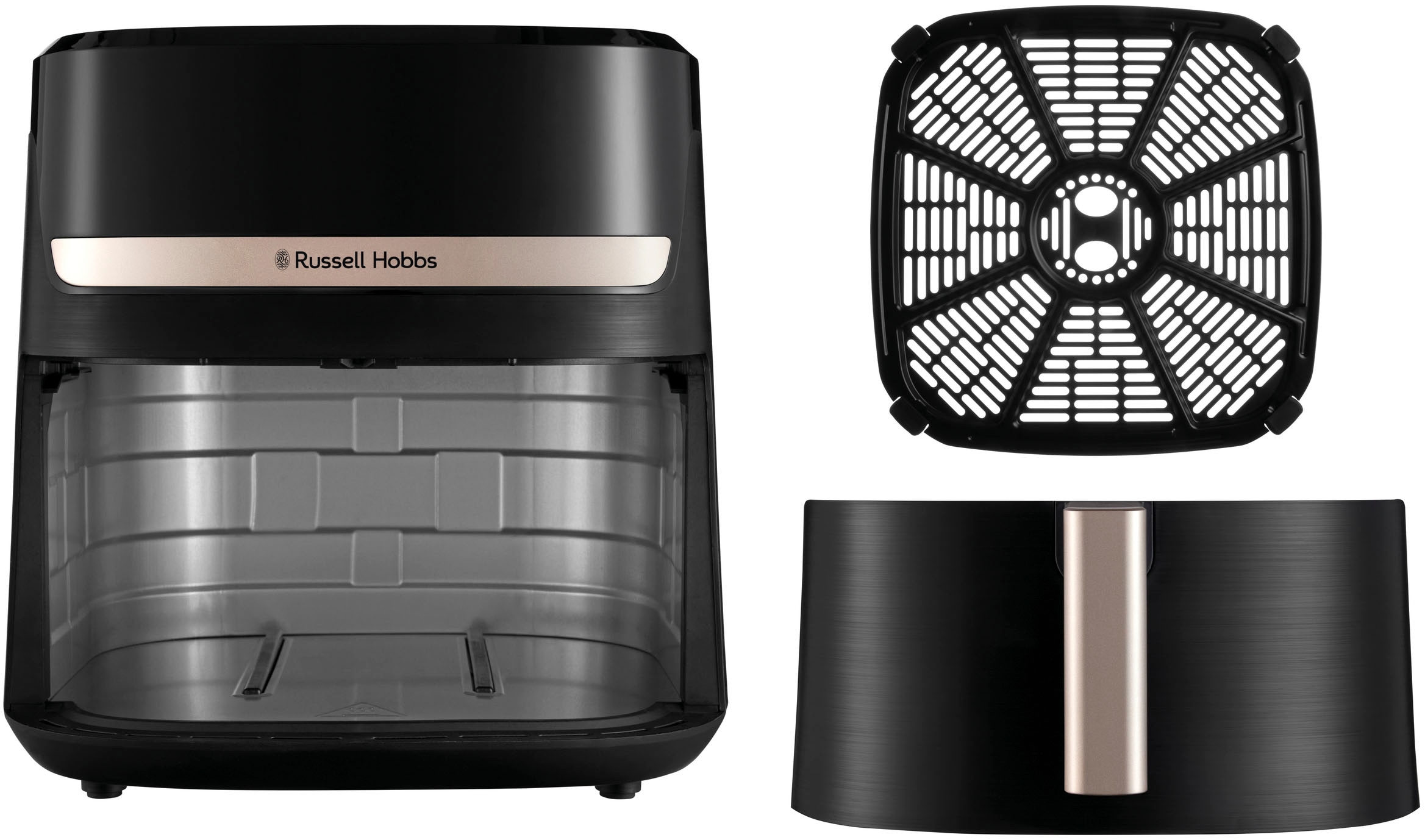 RUSSELL HOBBS Heißluftfritteuse »27630-56 SatisFry, 8,3 L«, 1800 W, Fassungsvermögen 8,3 l, Airfryer–wenig oder kein Öl erforderlich, 9 Programme, 8,3 L
