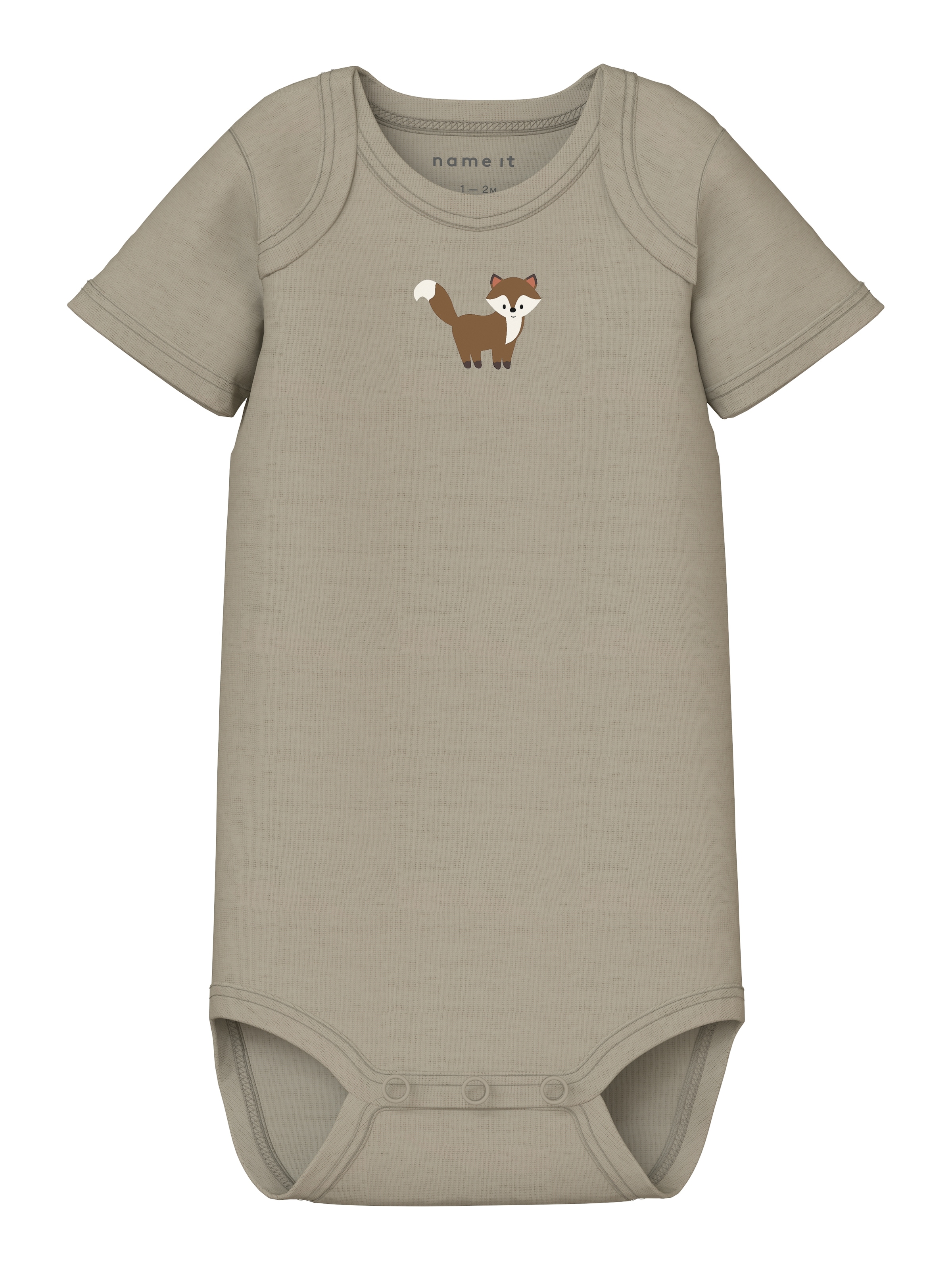 Name It Kurzarmbody »NBMBODY 3P SS FOX NOOS« Packung, 3 tlg.