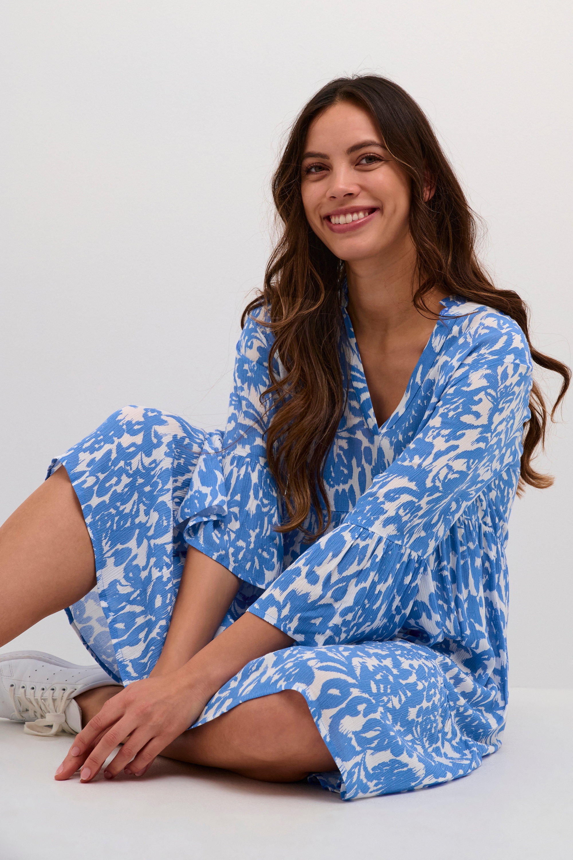 KAFFE Midikleid »Kleid KAellen«