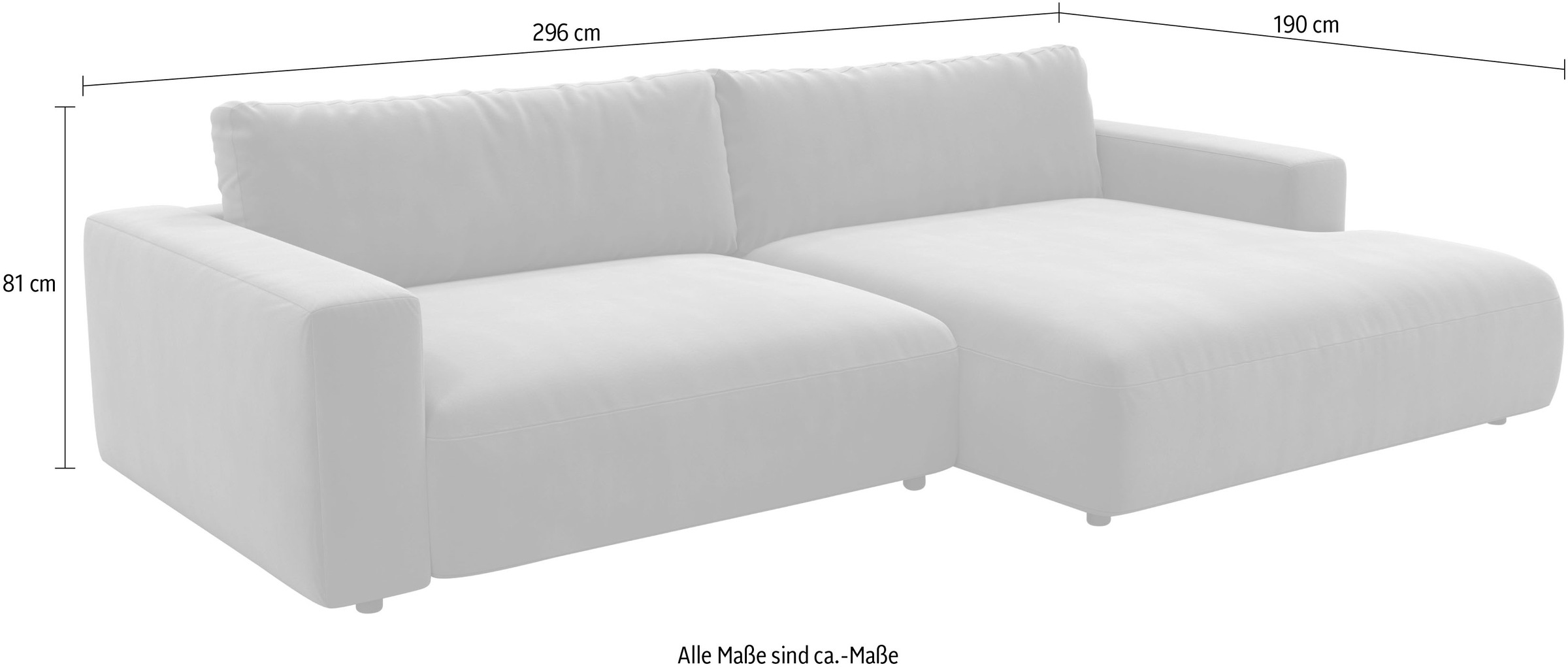 Musterring Ecksofa »LUCIA L-Form«