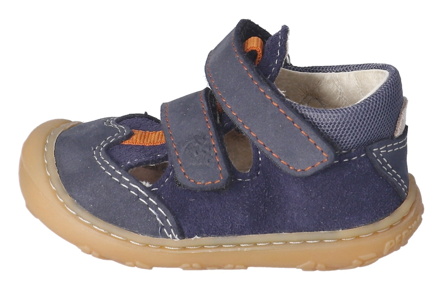 PEPINO by RICOSTA Lauflernschuh »Ebi WMS: weit«, Klettschuh, Babyschuh, Lederinnensohle, Größenschablone zum Download
