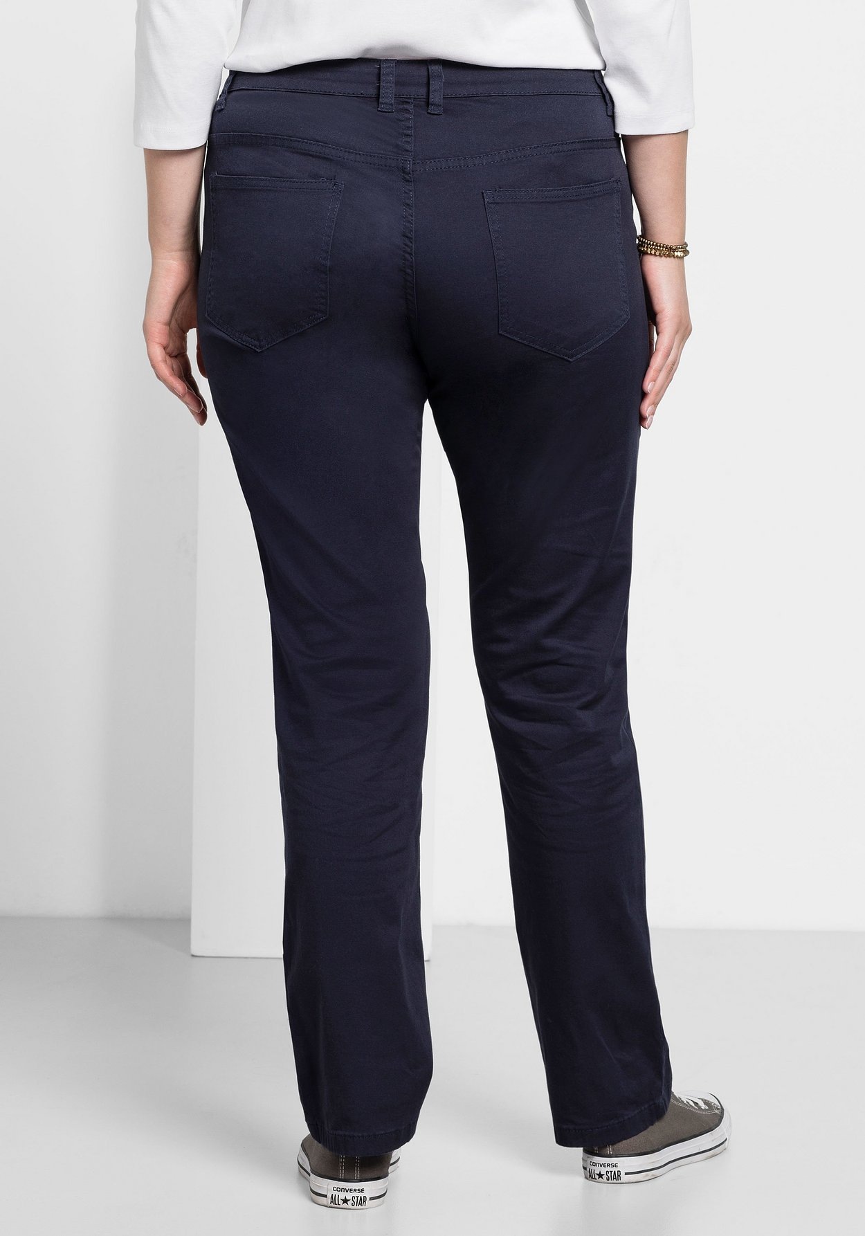 Sheego Stretch-Hose »Hose elastische Twill-Qualität«
