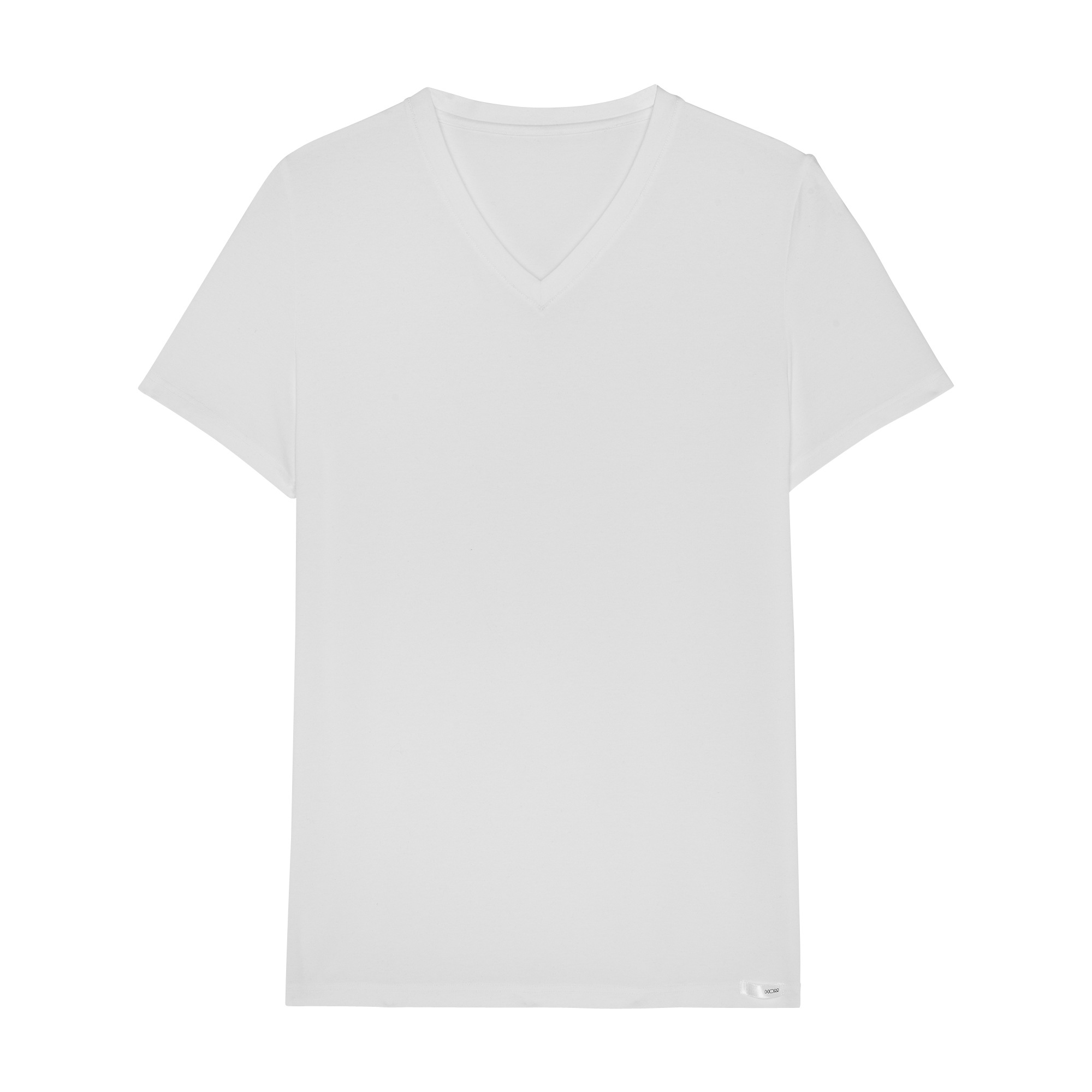 Hom V-Shirt »Tencel soft« Kurzarm, weich, elastisch