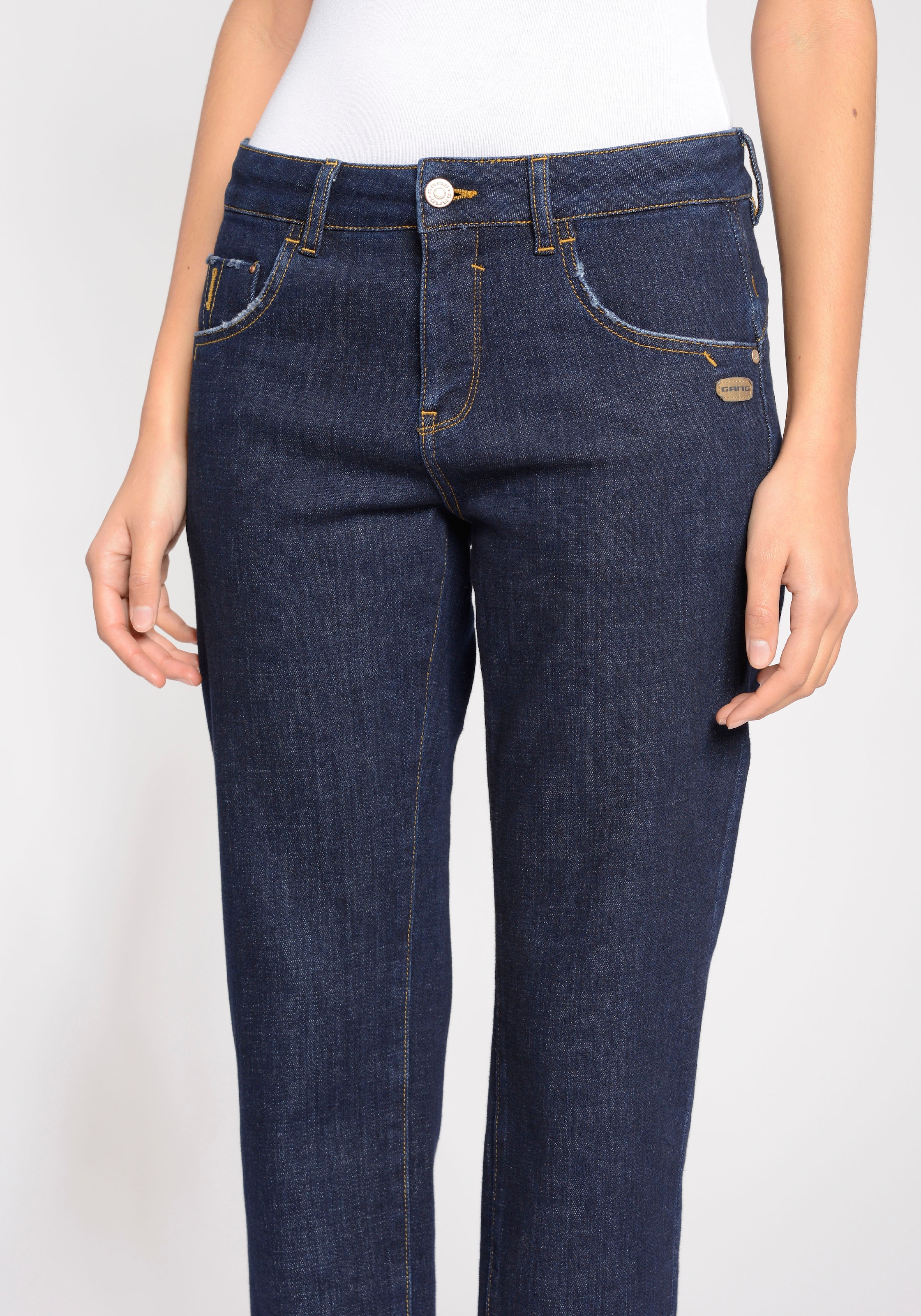 GANG Relax-fit-Jeans »94Rubinia Cropped«