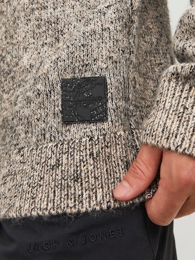 Jack & Jones Rundhalspullover »JCOSPACE KNIT MOCK NECK SN«