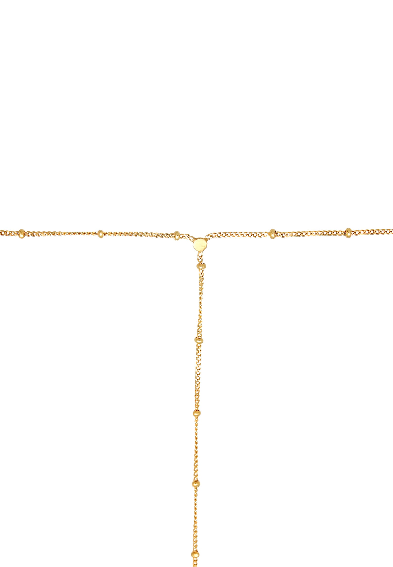 Elli Bauchkette »Schmuckzubehör Taillenkette Body Chain Kugelkette 925 Silber«