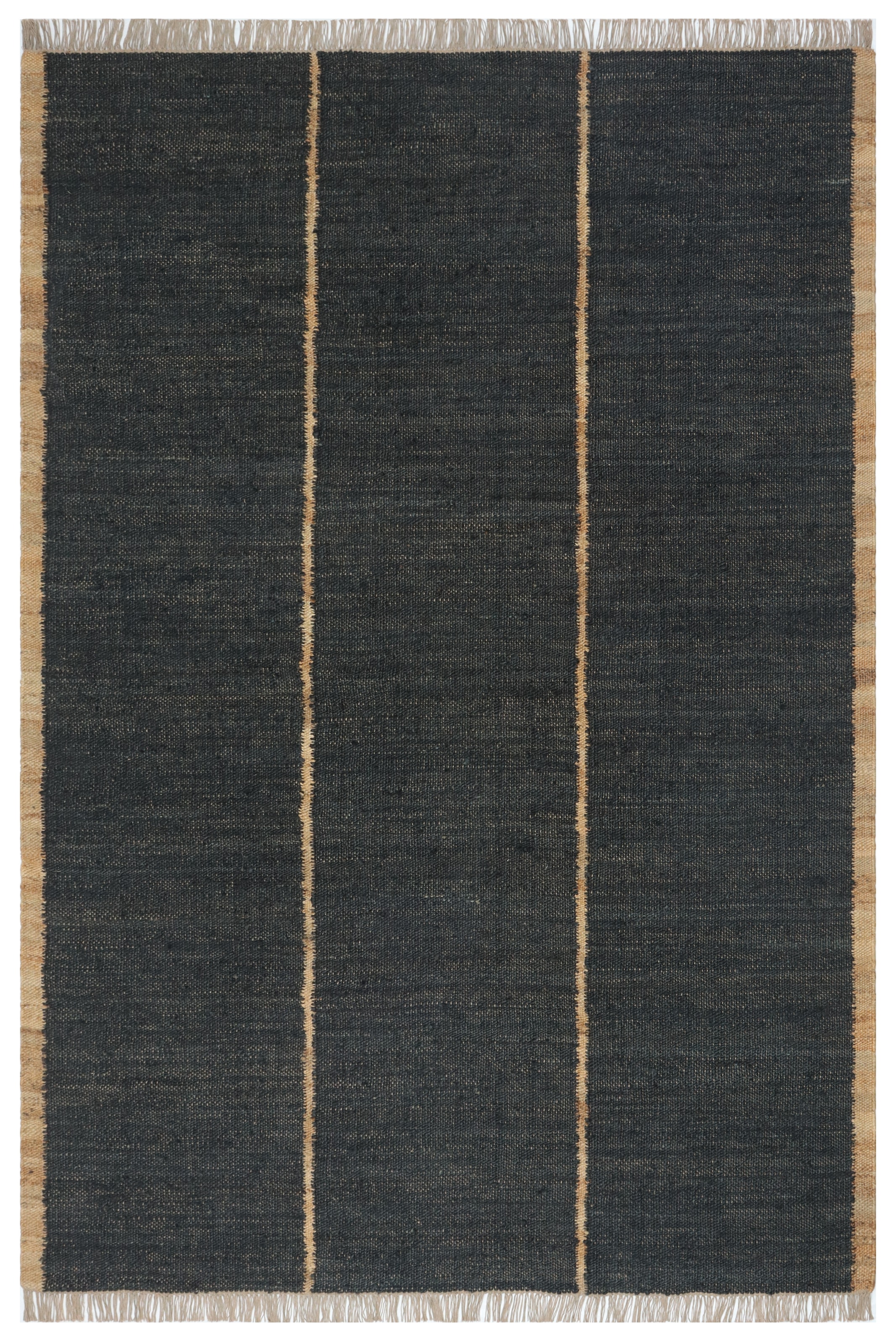 LeGer Home by Lena Gercke Teppich »Lenia, handgewebt, Jute« rechteckig 10 mm Höhe mit Fransen, Teppich, Wohnzimmer, Schlafzimmer, Esszimmer
