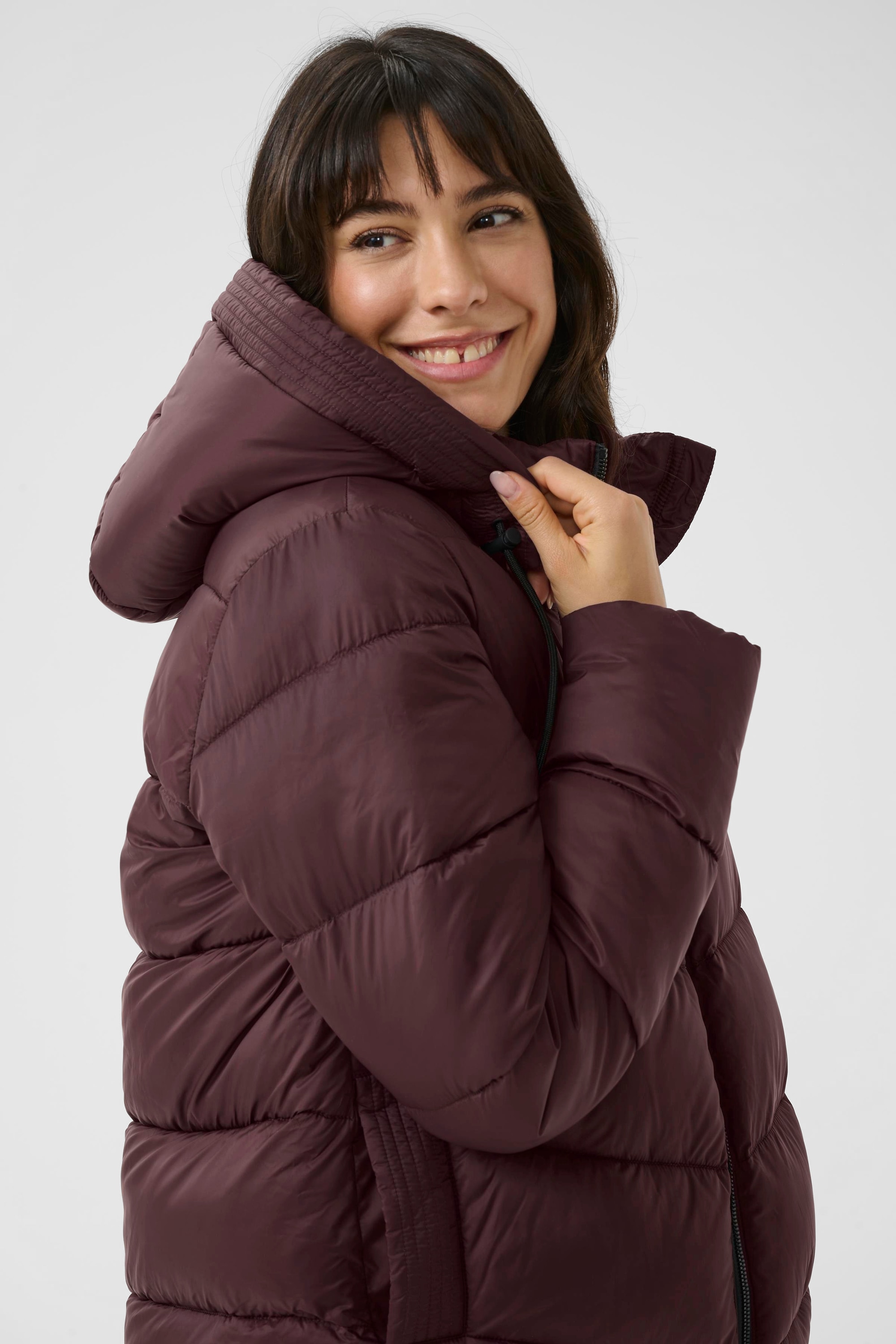 KAFFE Wintermantel »Jacke KAsusanne«