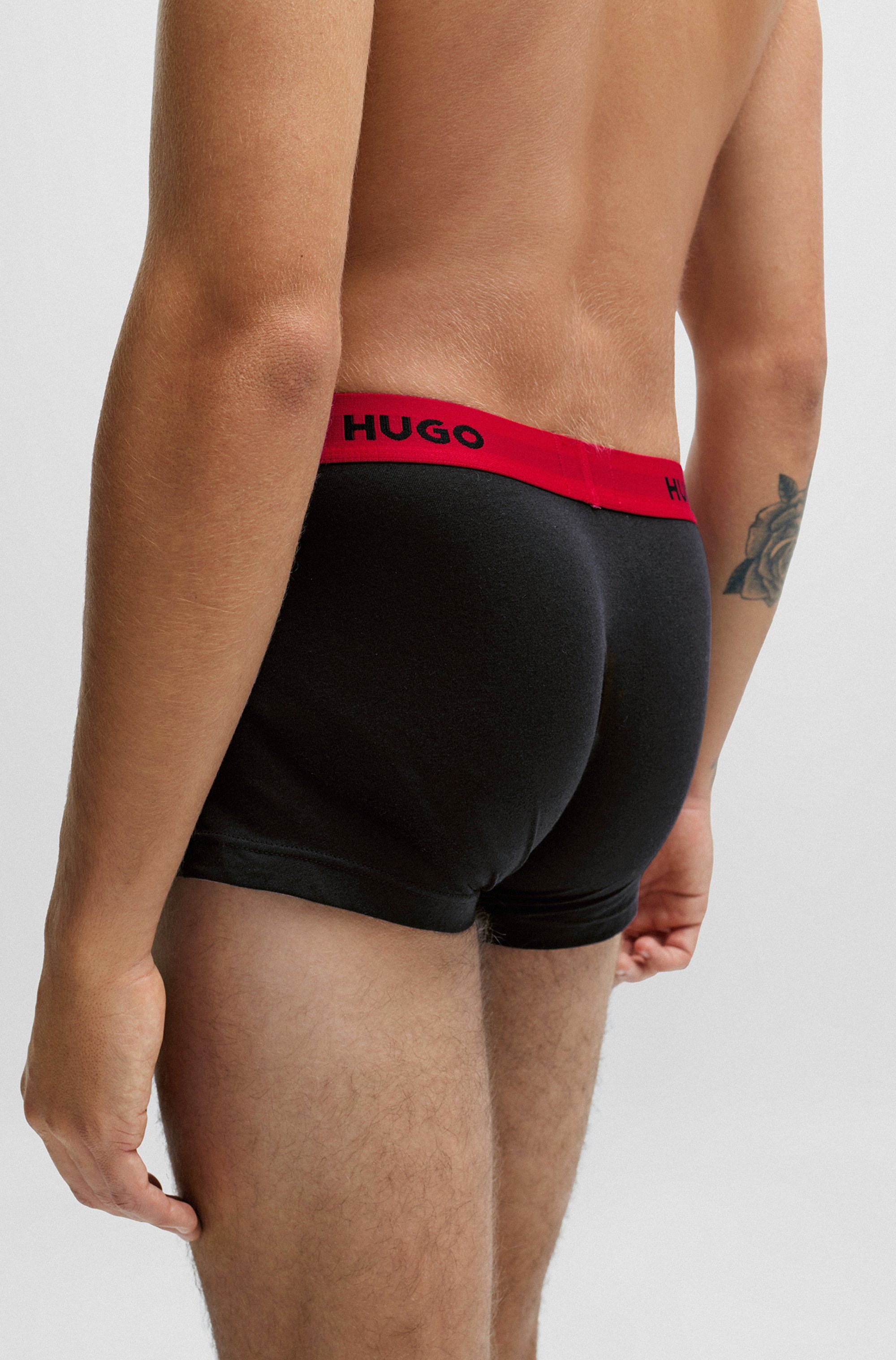 HUGO Underwear Trunk »TRUNK TRIPLET PACK«, (Packung, 3er Pack)