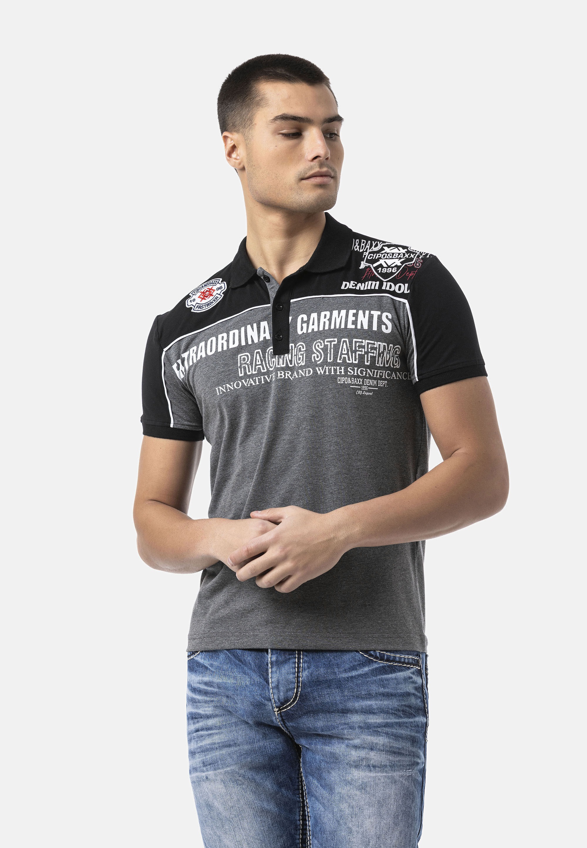 Cipo & Baxx T-Shirt »CT803« hoher Tragekomfort