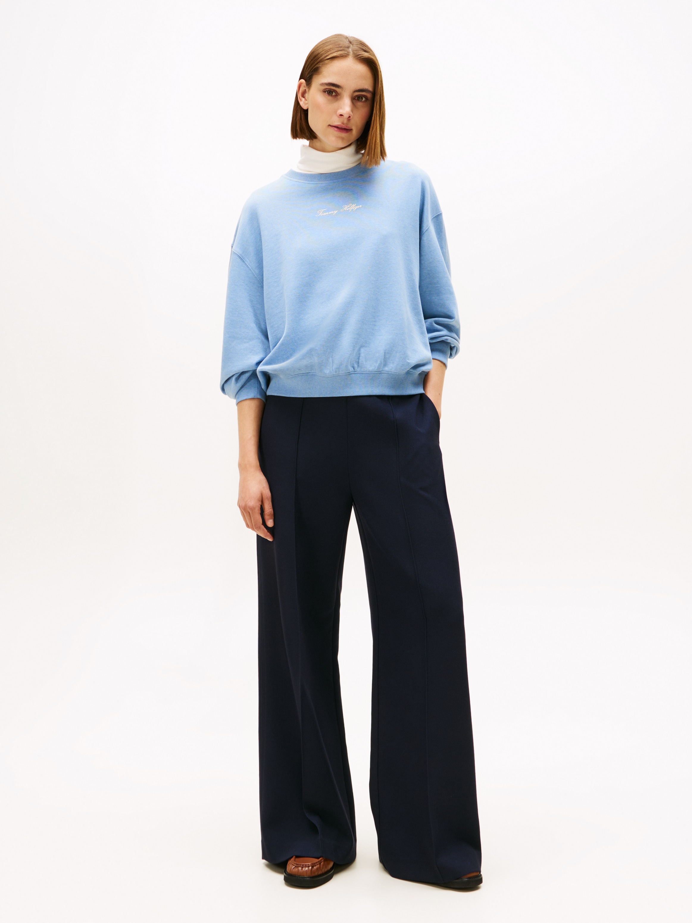 Tommy Hilfiger Sweatshirt »CLASSIC SCRIPT TERRY SWEATSHIRT«