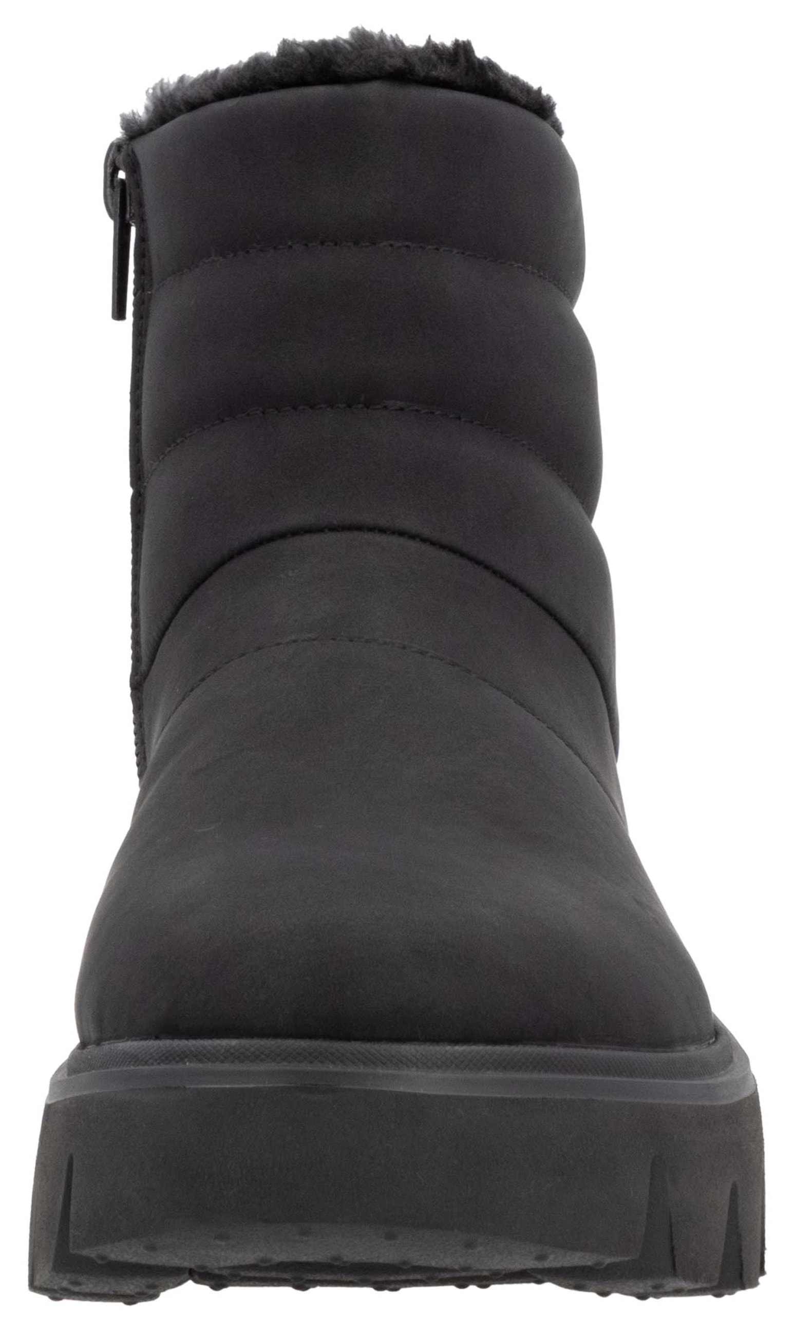 RIEKER Sport Winterboots, Schlupfboots, Stiefelette mit herausnehmbarer Soft-Einlage