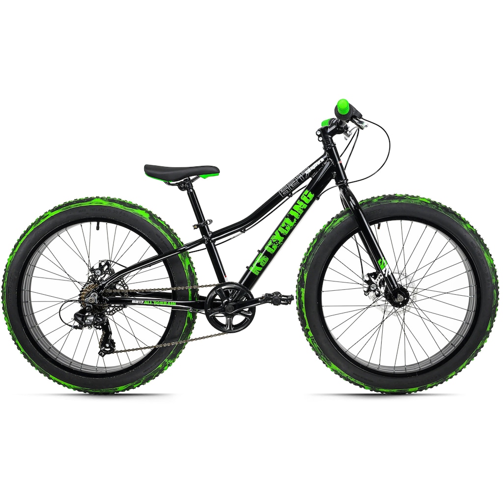 KS Cycling Fatbike »Crusher 6217«, 7 Gang, Shimano, Tourney Schaltwerk, Kettenschaltung