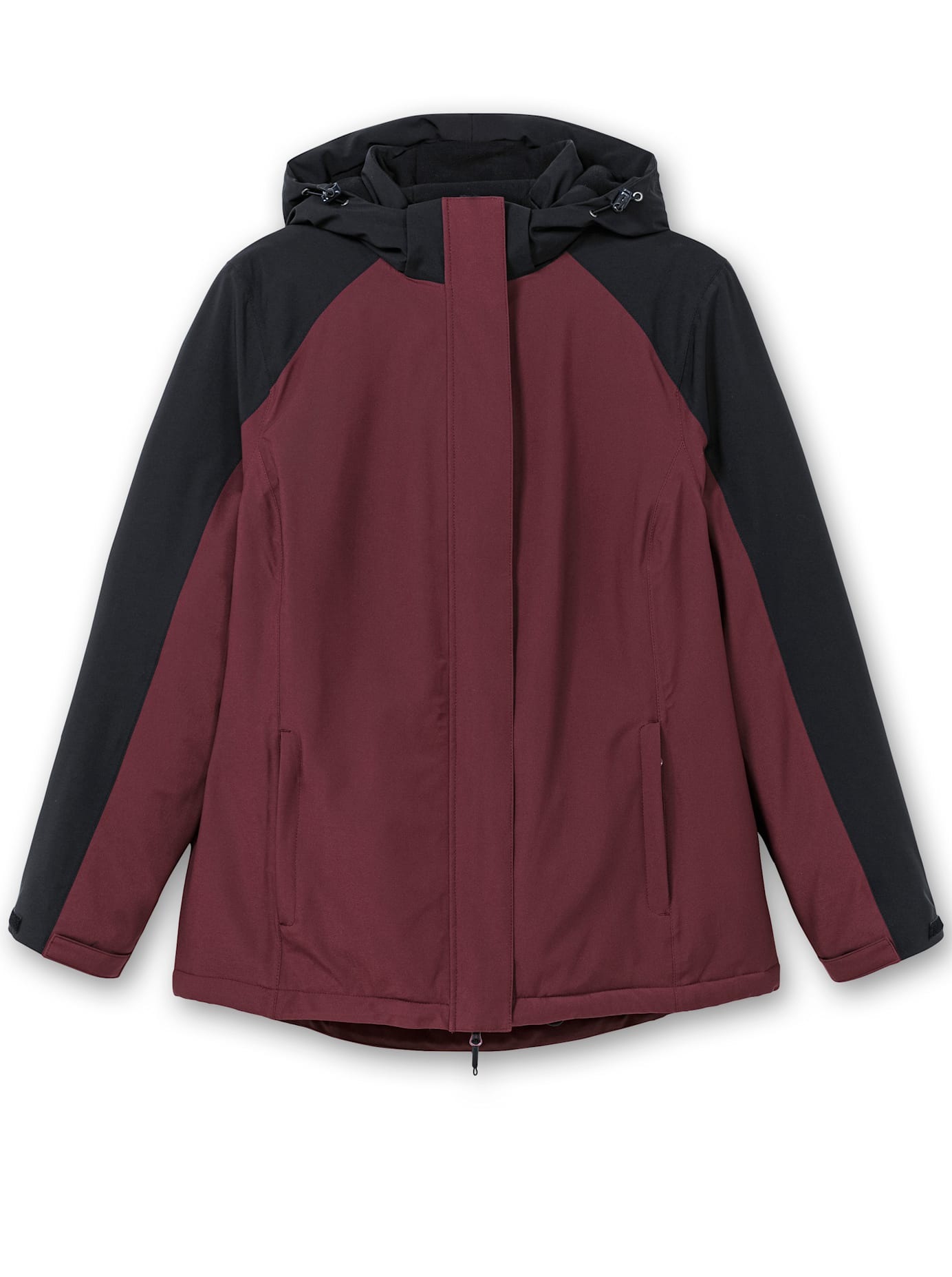 Sheego Outdoorjacke, mit Kapuze
