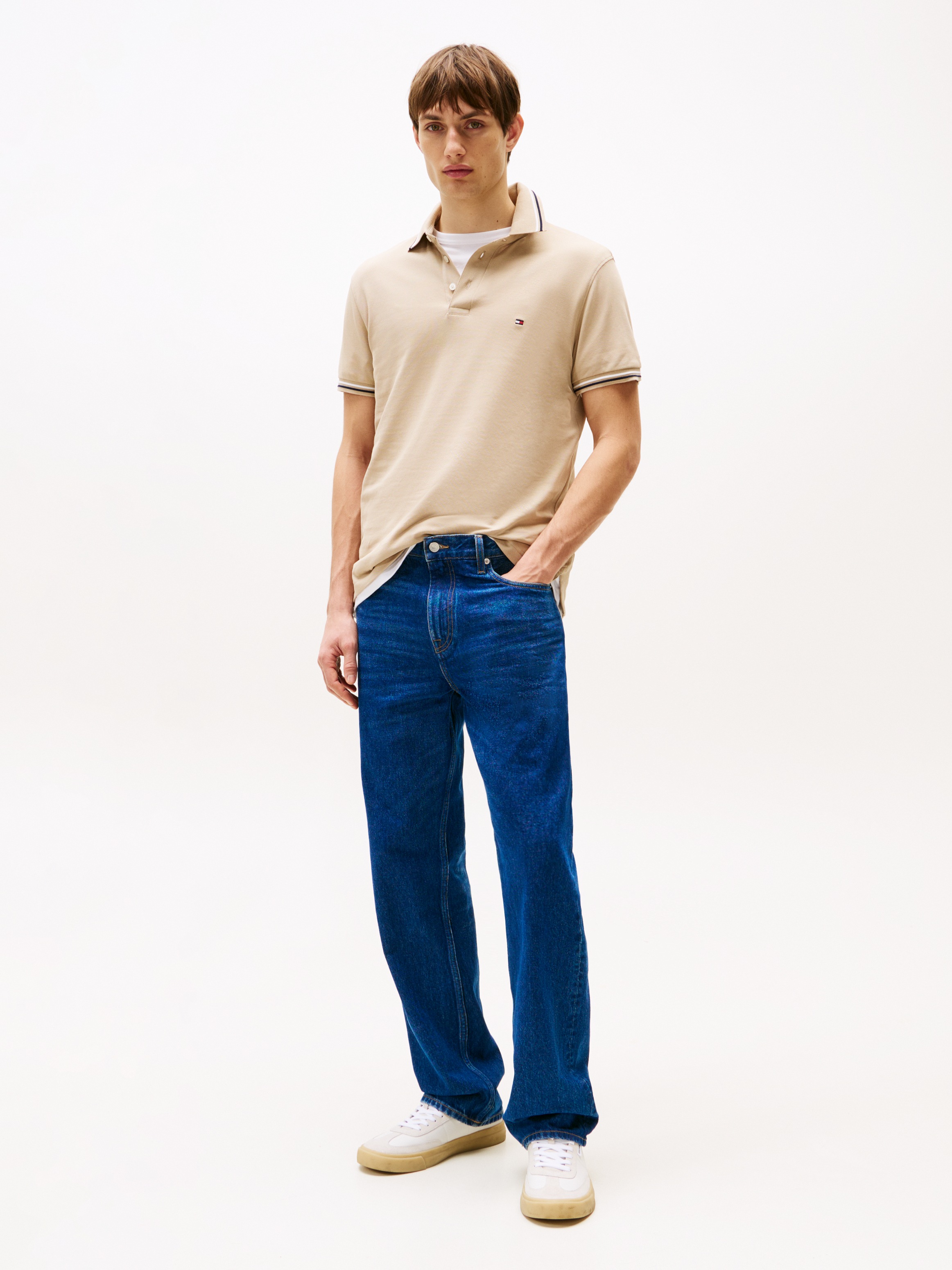 Tommy Hilfiger Poloshirt »TOMMY TIPPED SLIM POLO«