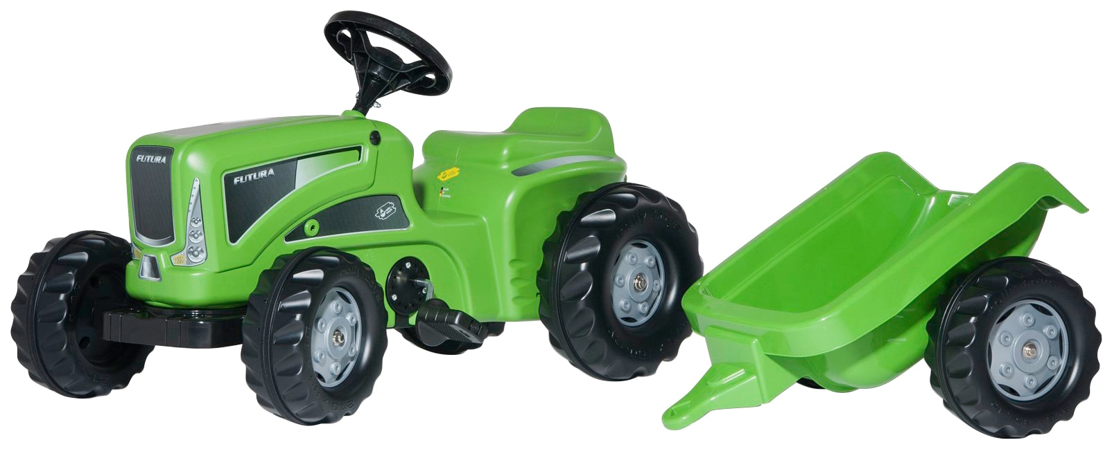 rolly toys® Tretfahrzeug »rollyKid, Futura«, Traktor mit Trailer