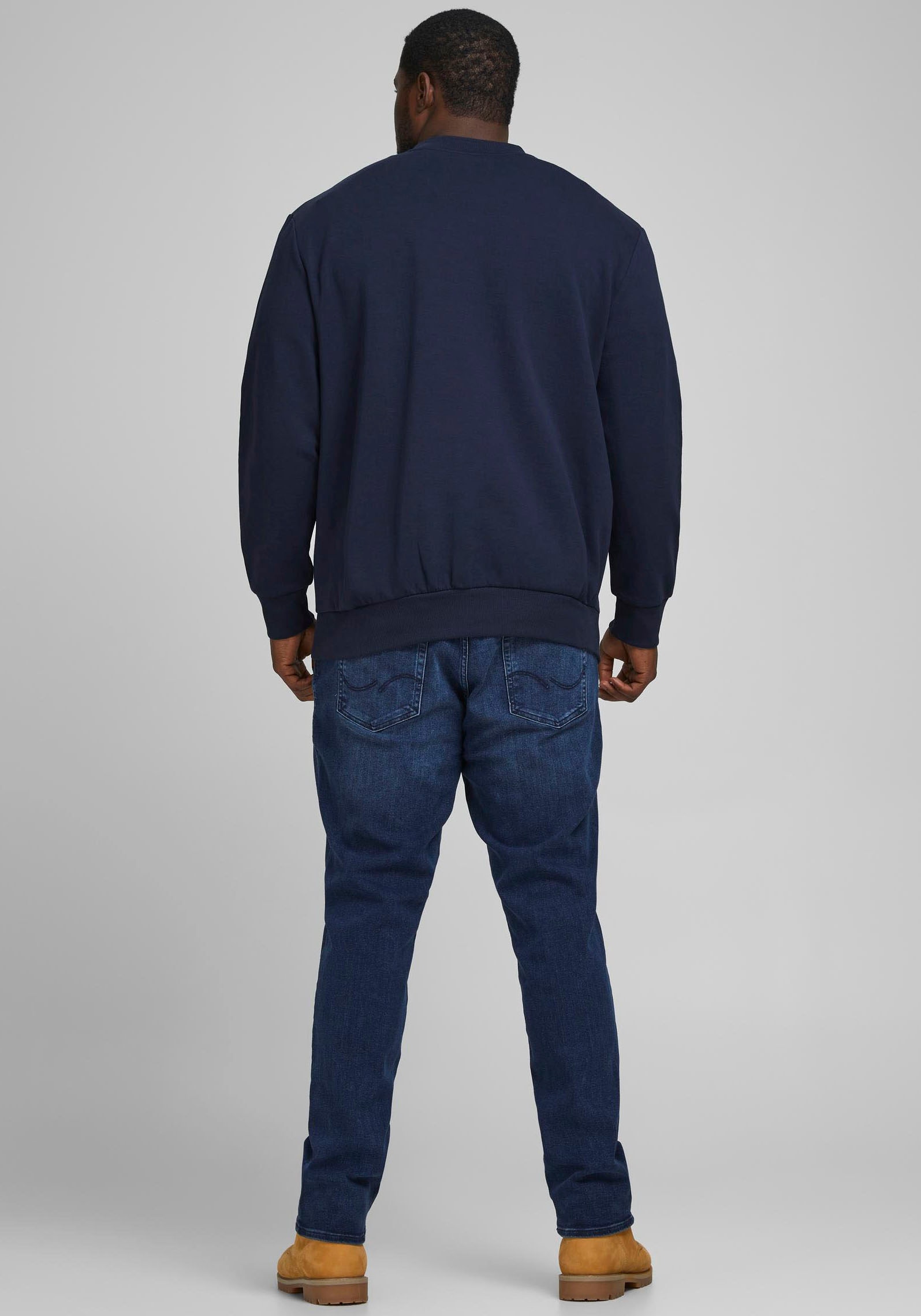 Jack & Jones PlusSize Sweatshirt »BASIC SWEAT CREW NECK« Packung, 