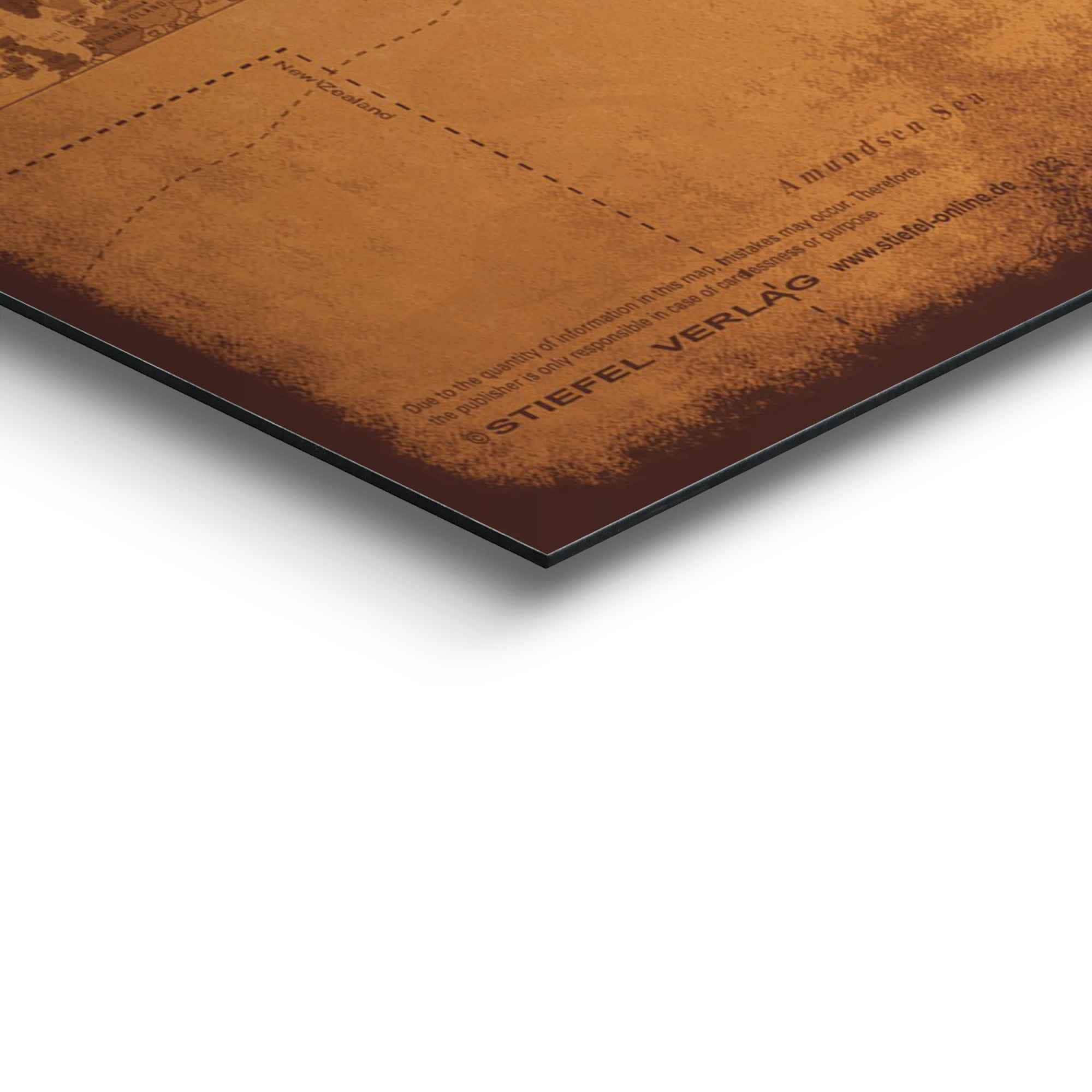 Reinders! Wandbild »Wandbild Weltkarte Vintage - Landkarte - Kontinente«, Weltkarte, (1 St.)
