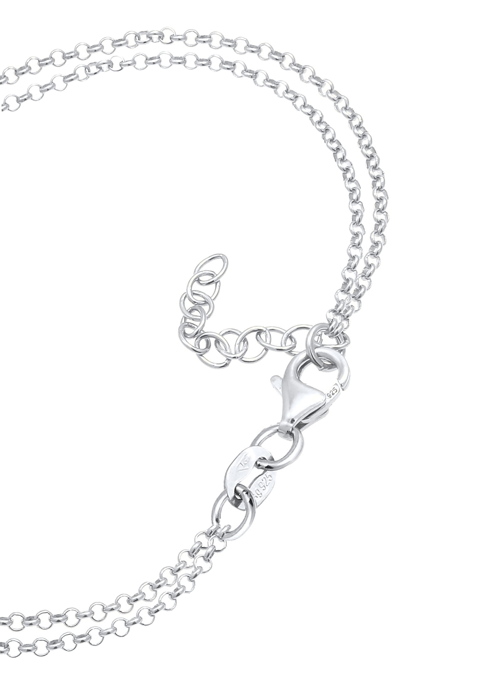 Elli Armkette »Armband Herz Unendlichkeit Infinity 925 Silber«