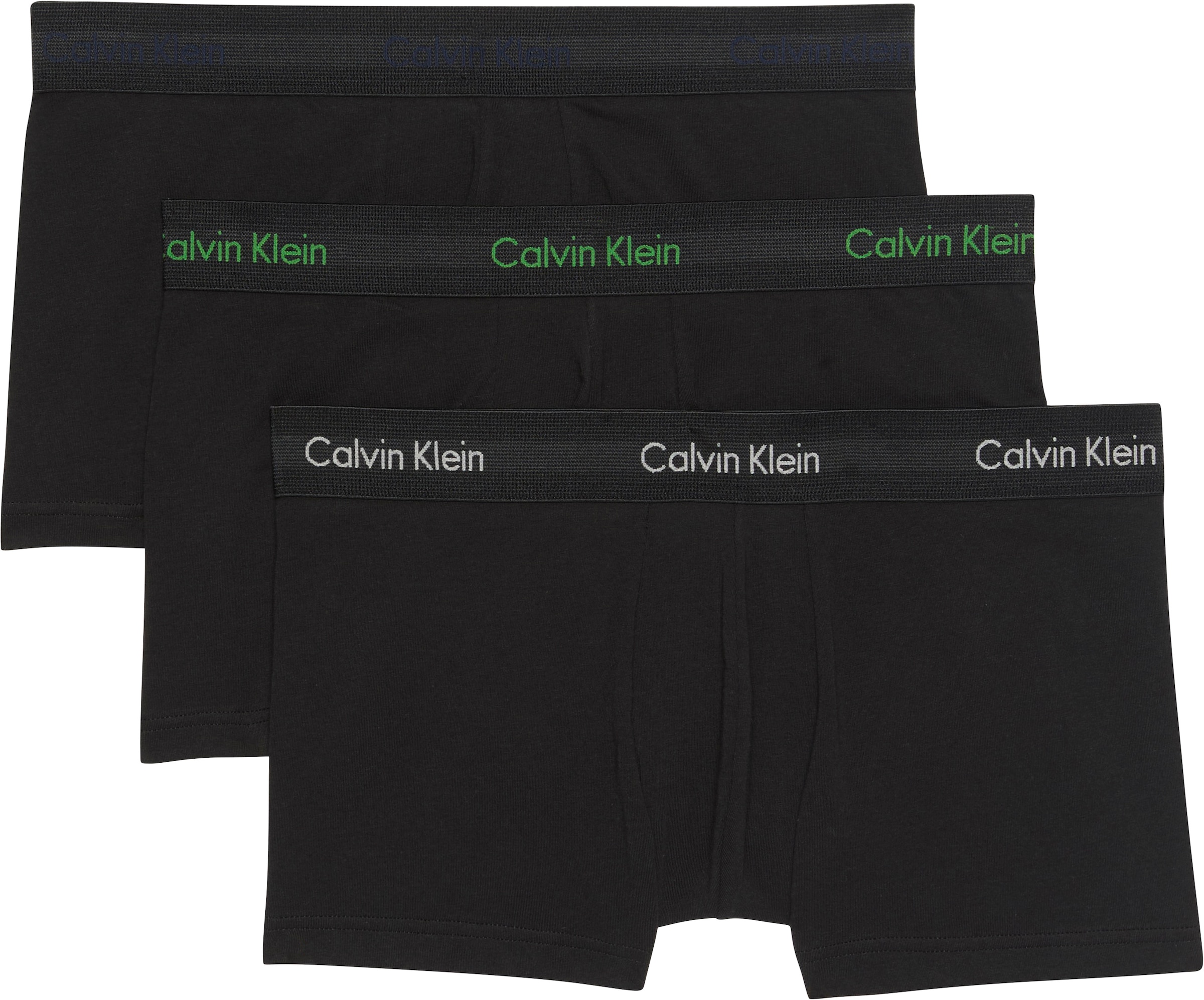 Calvin Klein Underwear Trunk »LOW RISE TRUNK 3PK« Packung, 3er-Pack, 3 Stk. mit Logoschriftzügen