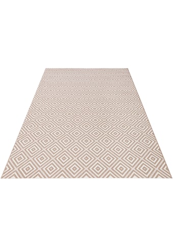 NORTHRUGS Teppich »Karo«, rechteckig, 8 mm Höhe, Geometrisches Design, Robust,... kaufen
