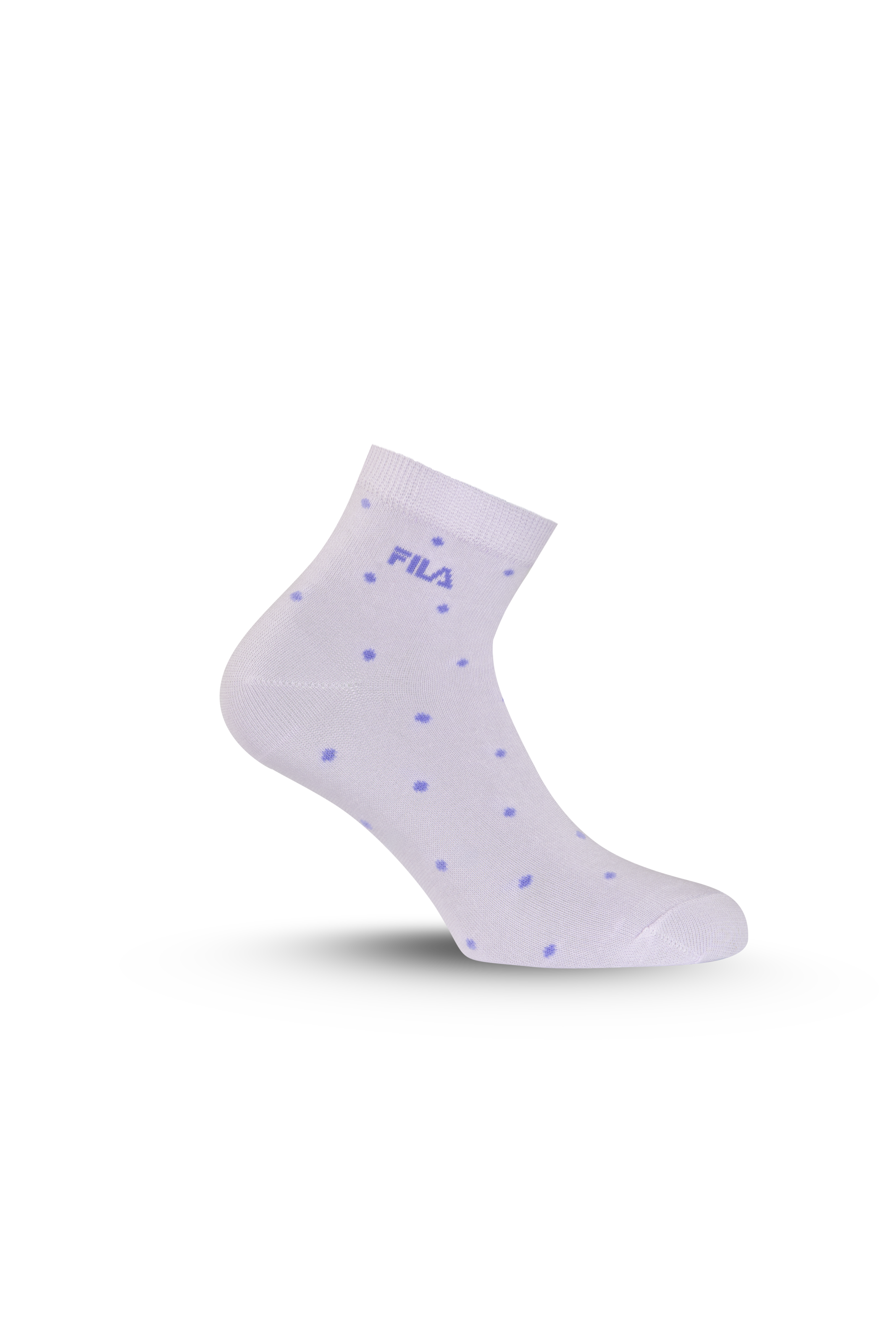 Fila Kurzsocken 3 Paar,  mit schmalem Rippenbündchen, gepunktet, Cotton-Mix