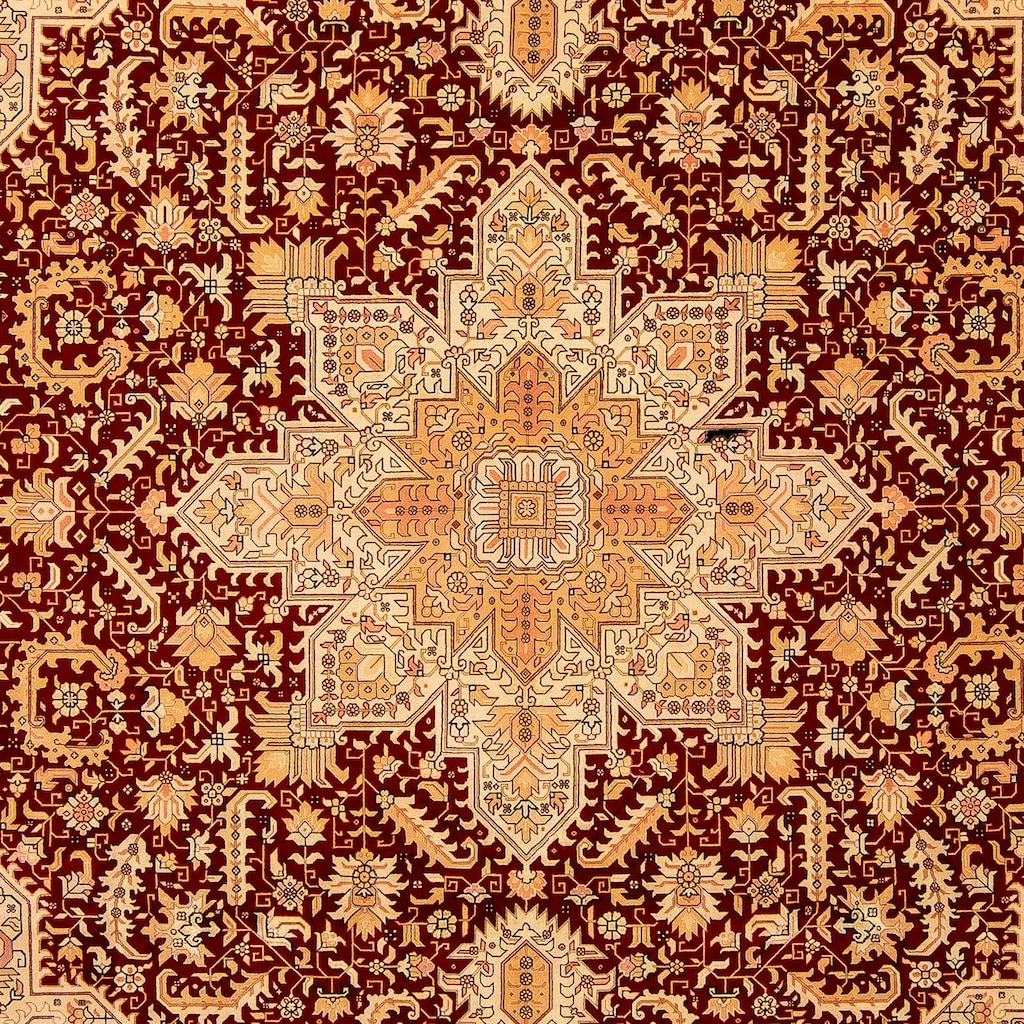 morgenland Orientteppich »Perser - Täbriz - Royal - 360 x 253 cm - dunkelrot«, rechteckig