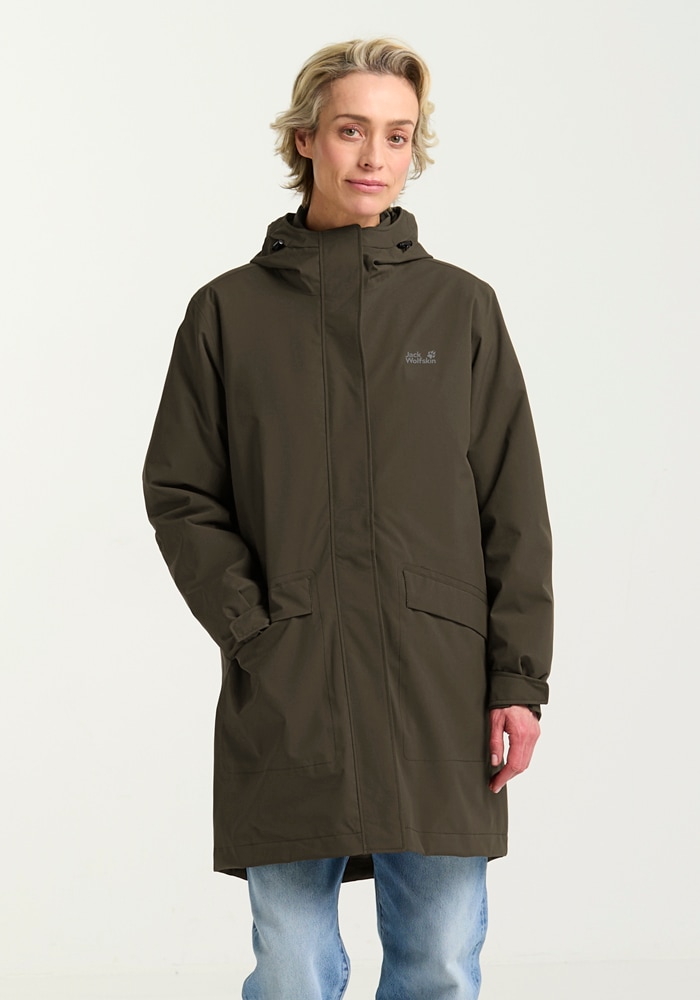 Jack Wolfskin Funktionsmantel »WINTERDUNE 3IN1 COAT W«, 3in1, wasserdicht, Übergangsjacke