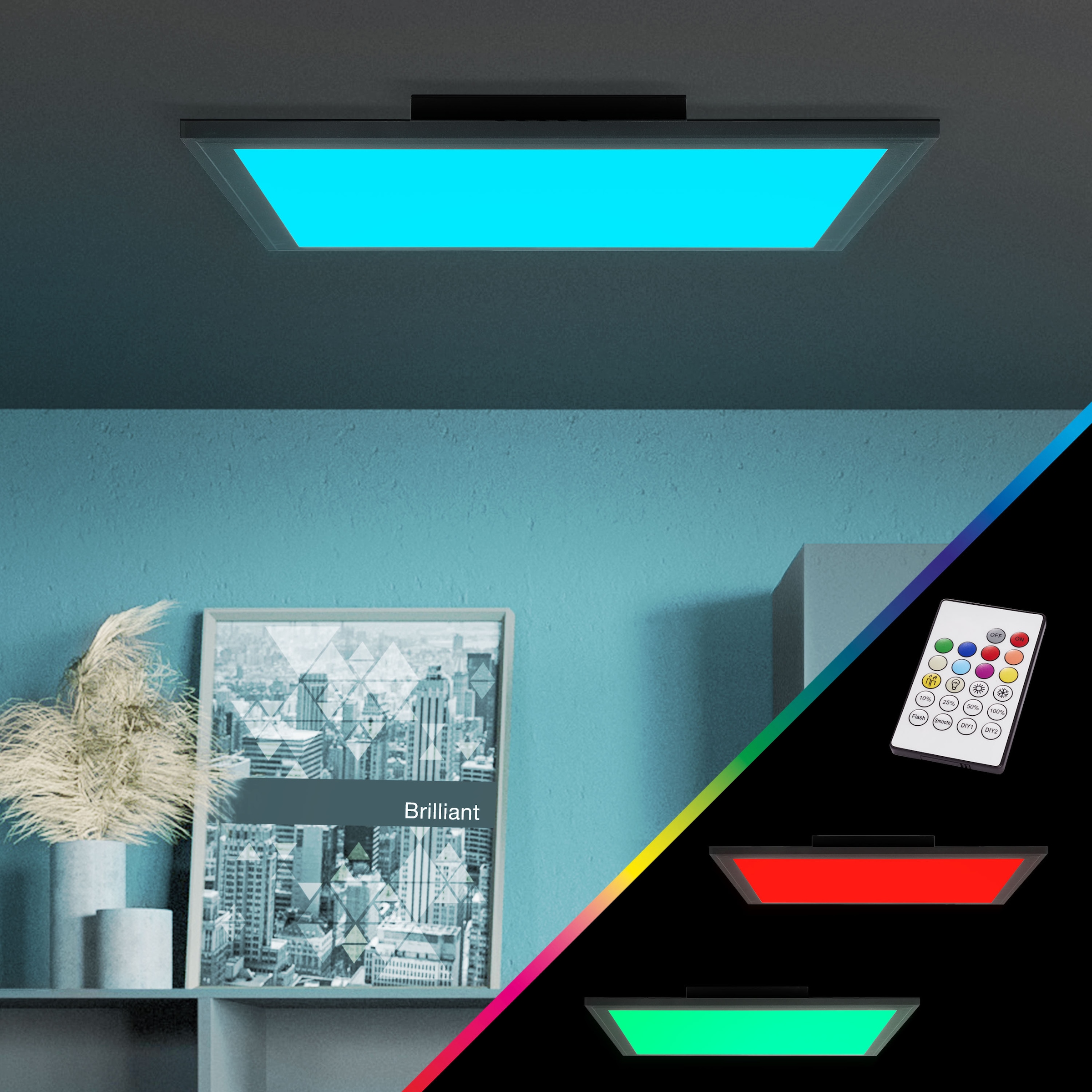 Brilliant Leuchten LED Panel »Abie«, LED-Modul, 1 St. kaufen online bei OTTO | Deckenstrahler