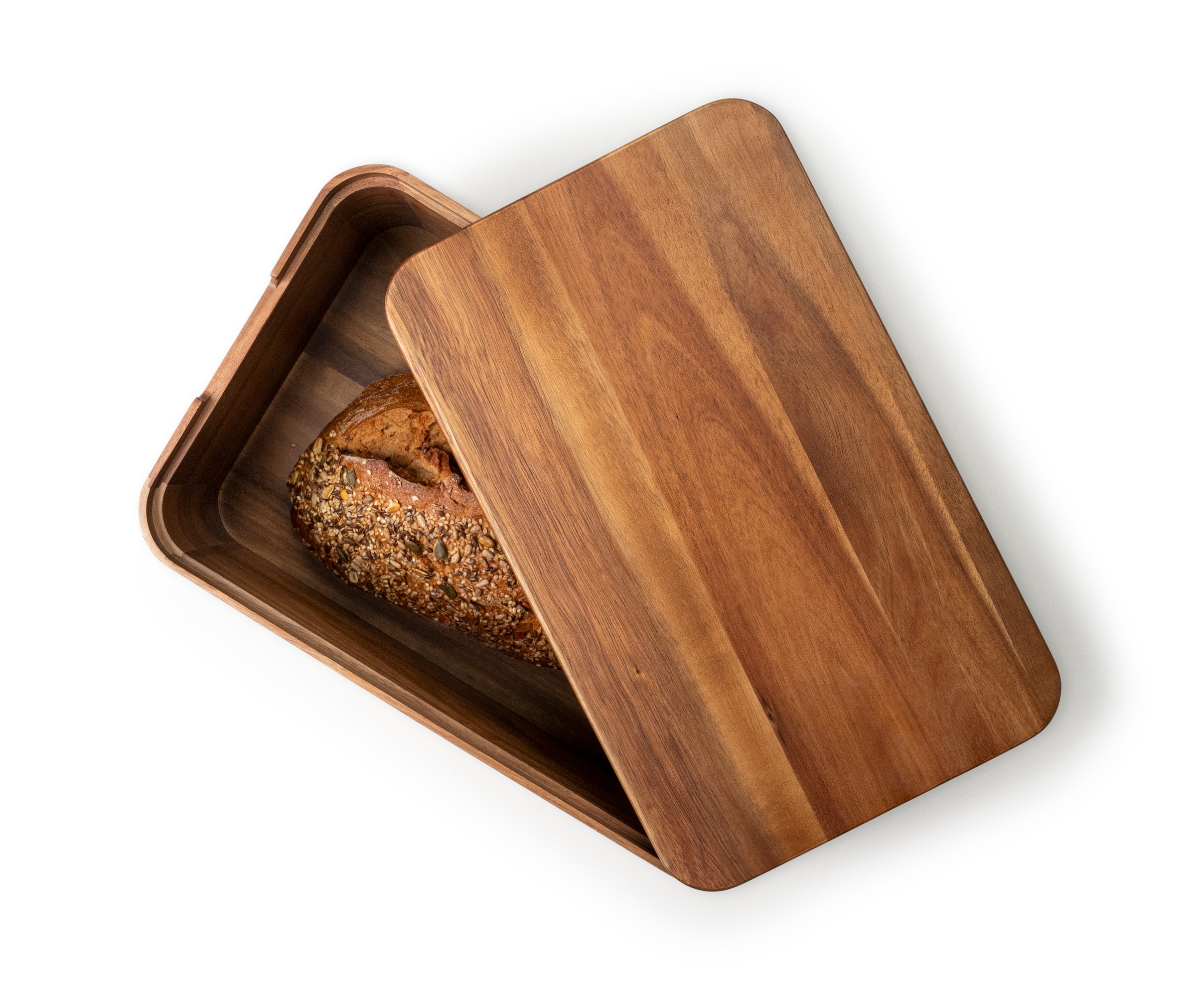 Continenta Brotkasten »Brotbox aus Akazienholz«