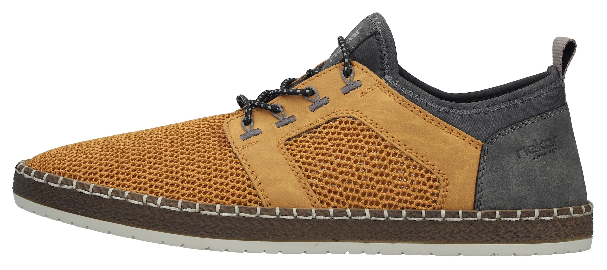 Rieker Slip-On Sneaker  Schlupfschuh, Slipper, Freizeitschuh, elastischer Einstieg, Gummizug