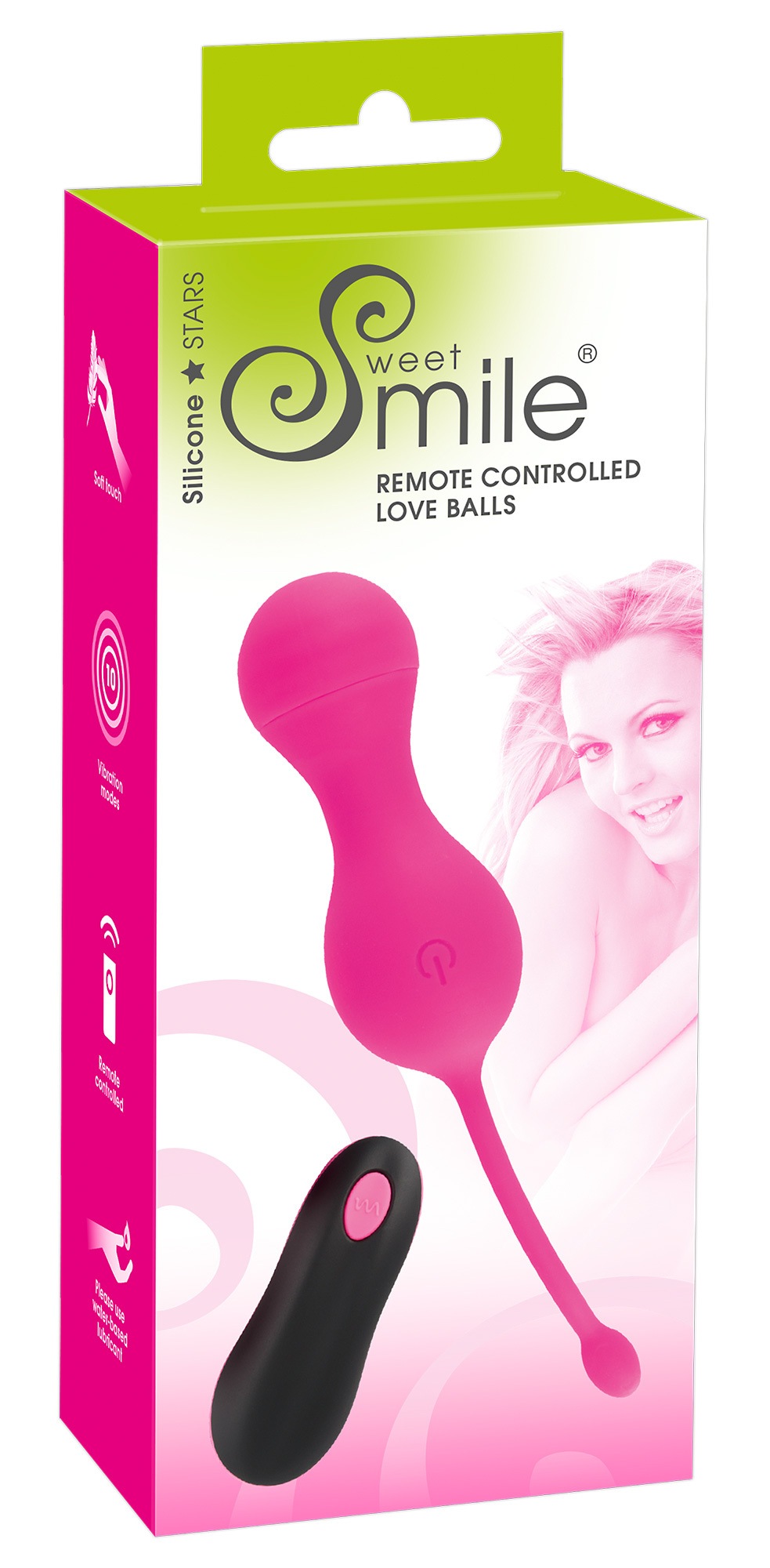 Sweet Smile Liebeskugeln »vibrierende Liebeskugel RC Love Balls«