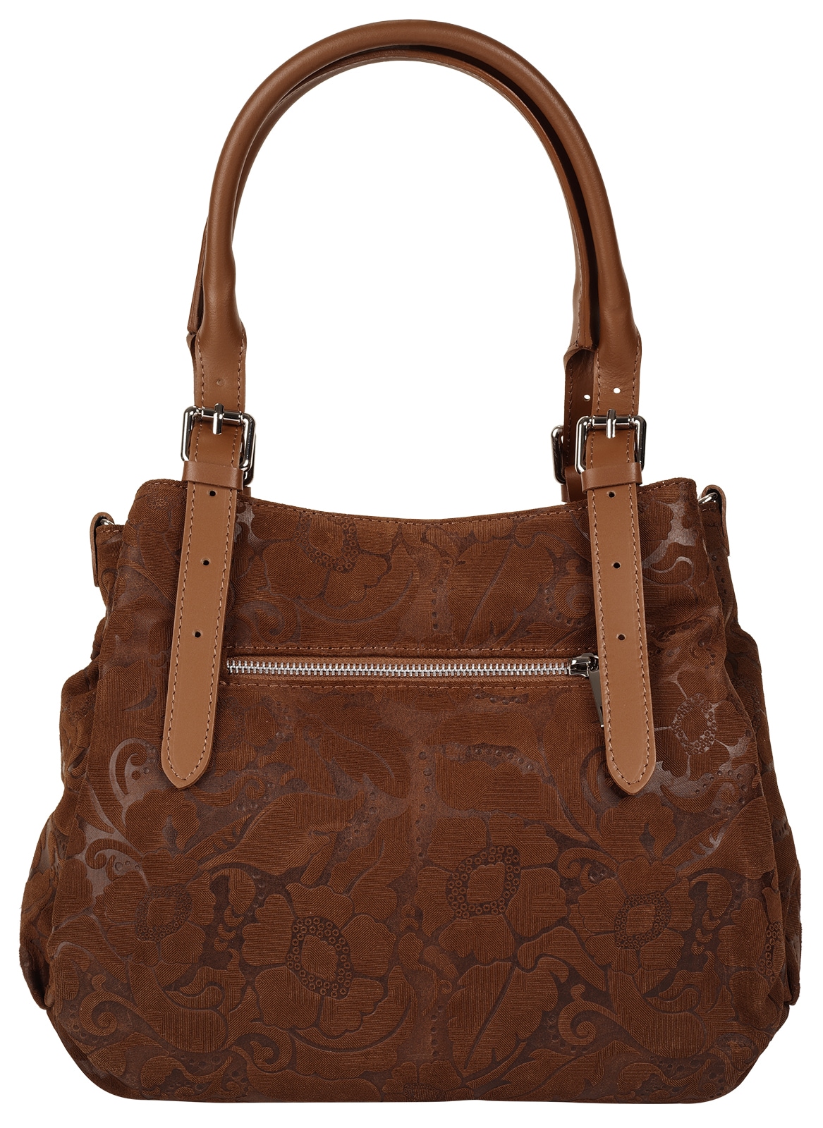 Samantha Look Henkeltasche echt Leder, Made in Italy