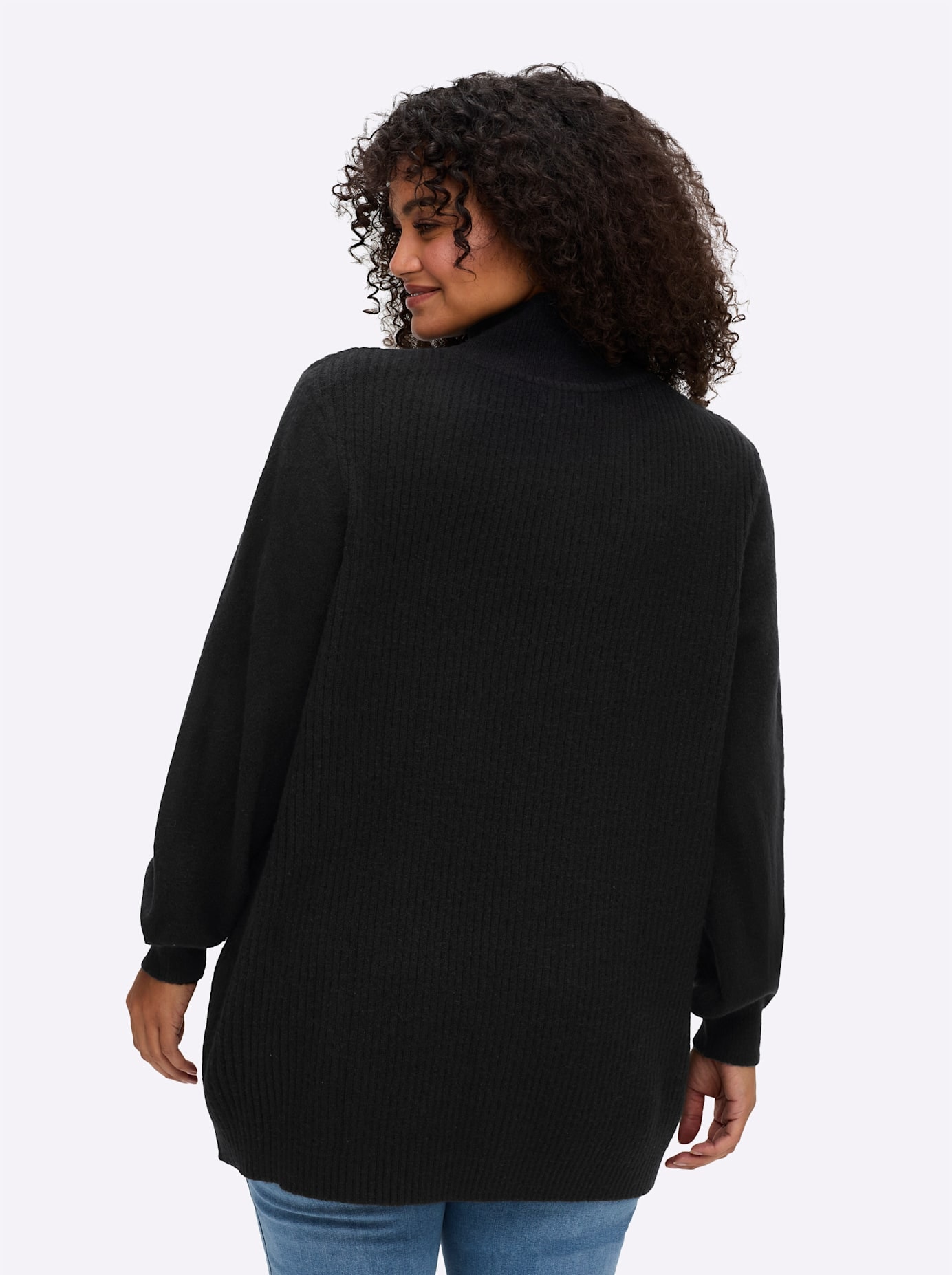 sheego by Joe Browns Stehkragenpullover »Pullover«