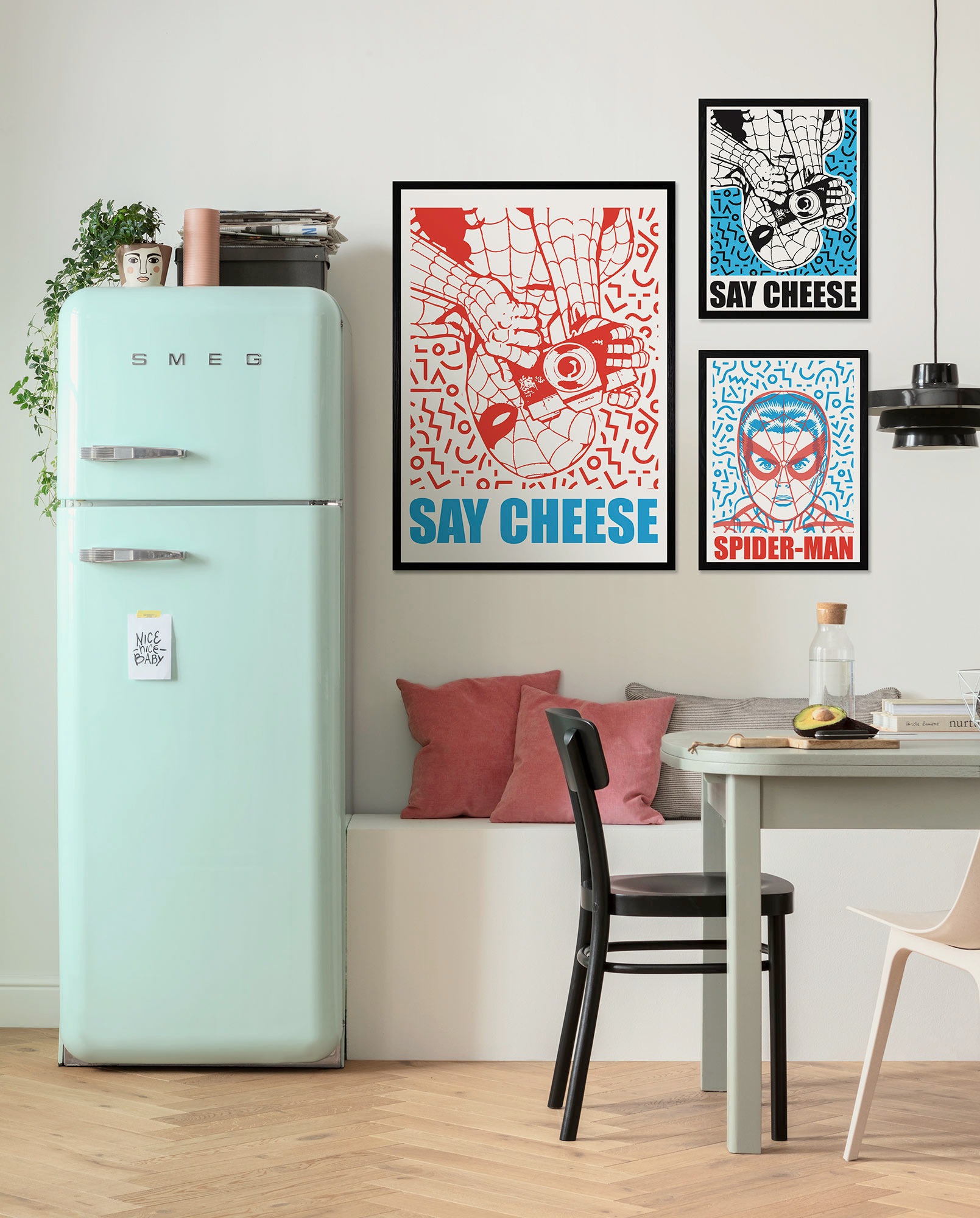 Komar Wandbild »Marvel Spider-Man Face«, Disney, (Set, 1 St.), 40 x 50 cm (Breite x Höhe) - Kinderzimmer, Dekoration