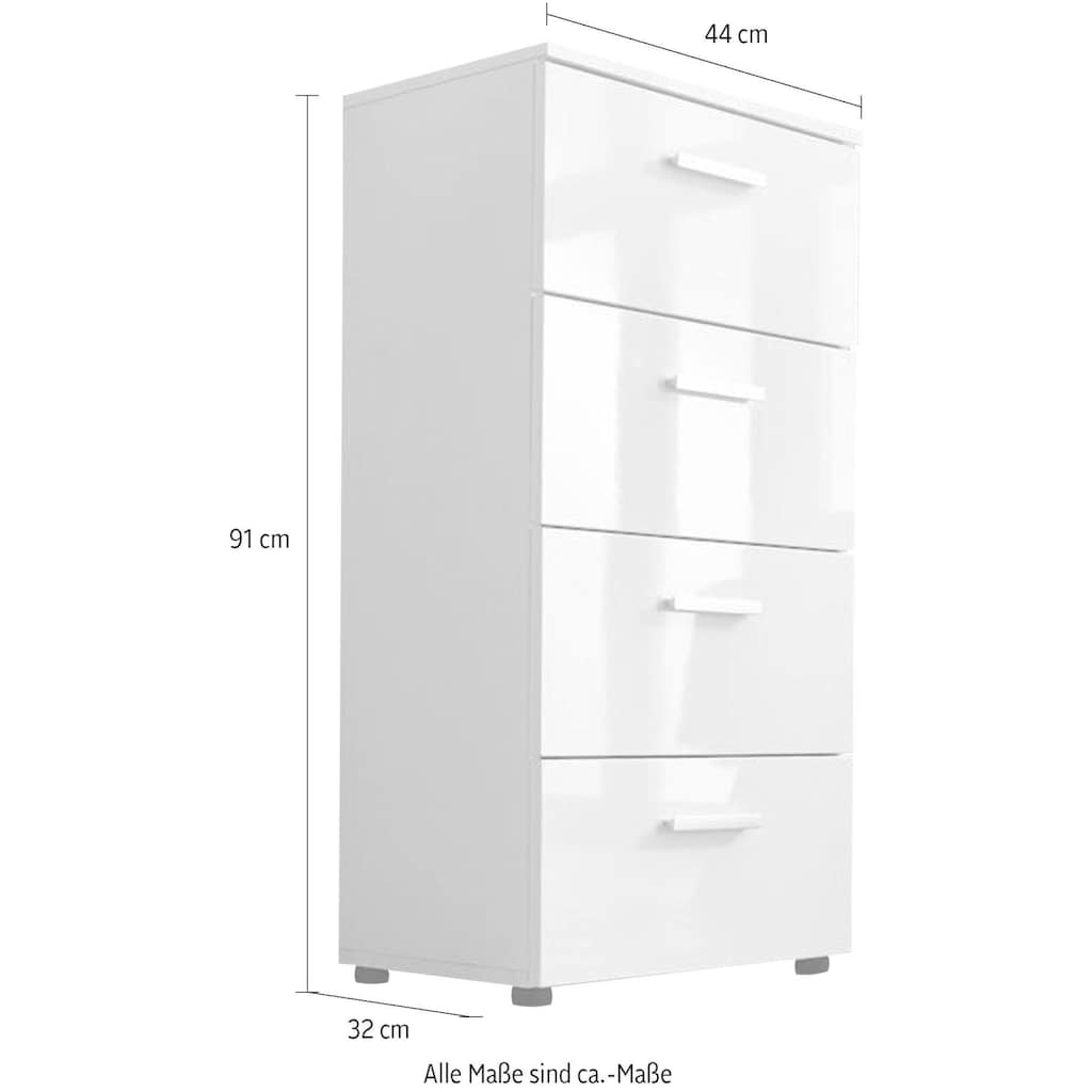 BMG Möbel Kommode »Monaco«, Breite 44 cm