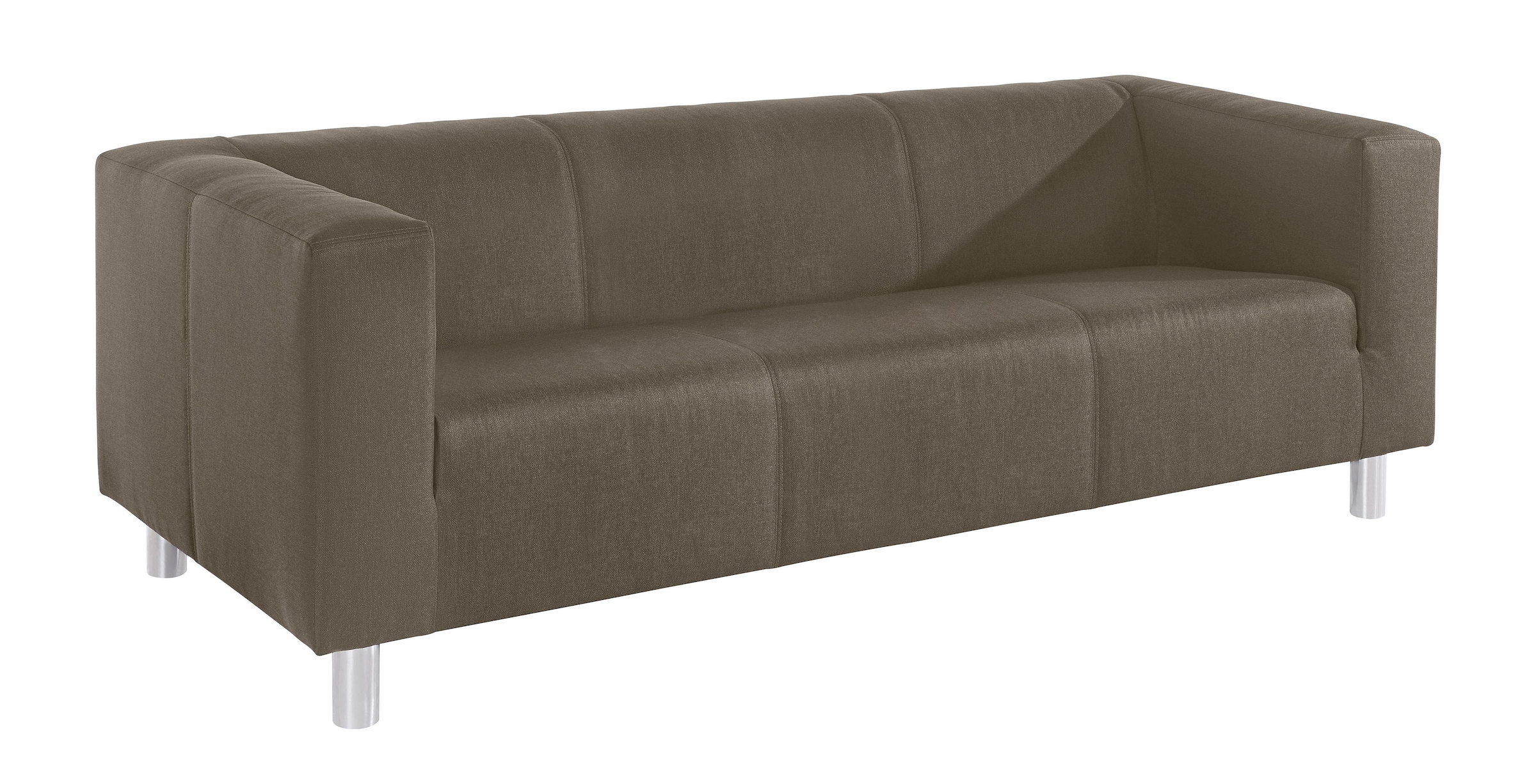 INOSIGN 3-Sitzer »Clip«, inkl. komfortablem Wellenfederkern, Maße (B/T/H): 183/85/65 cm
