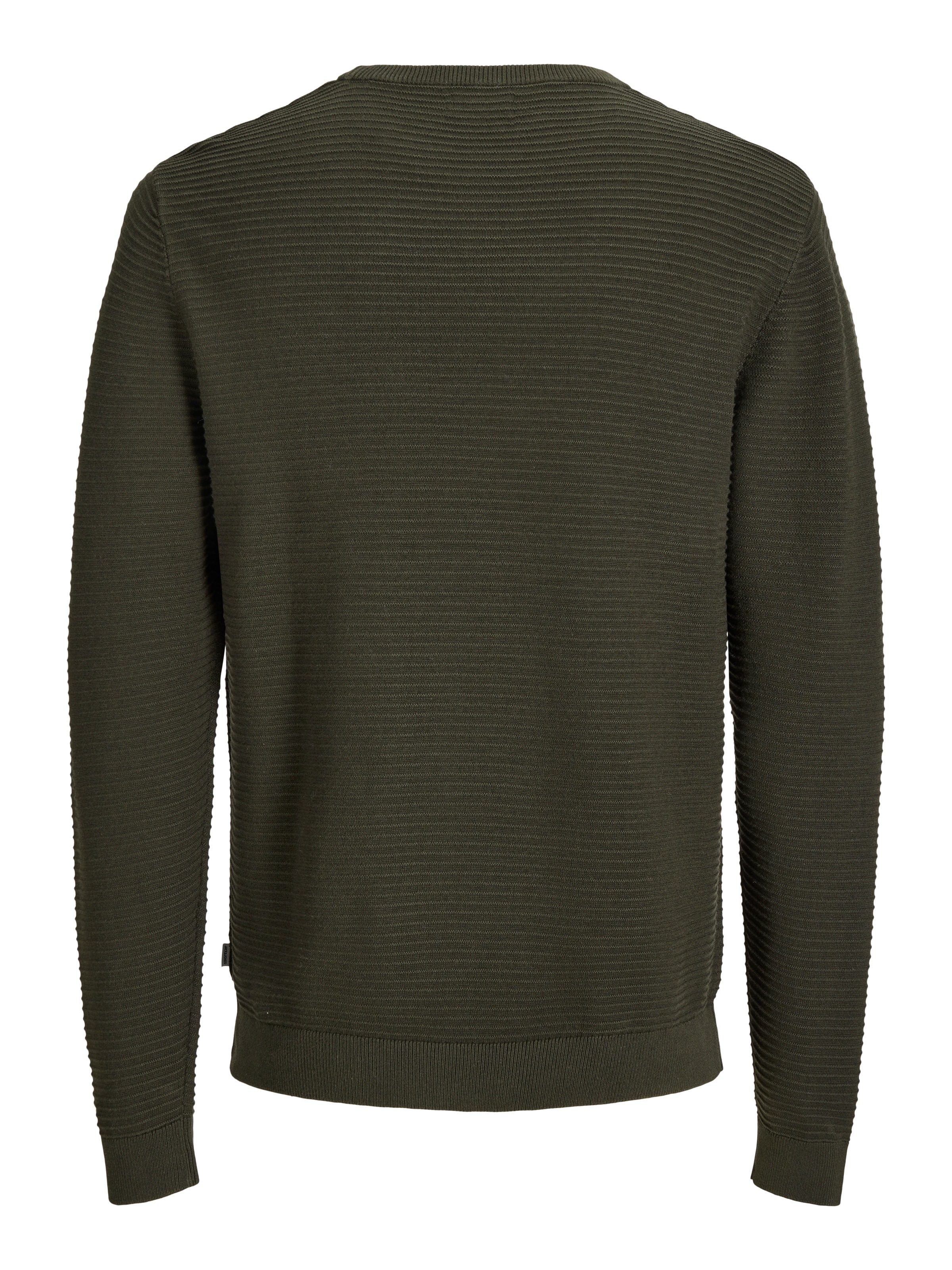 Jack & Jones Rundhalspullover »JJEBRODY KNIT CREW NECK« Baumwolle